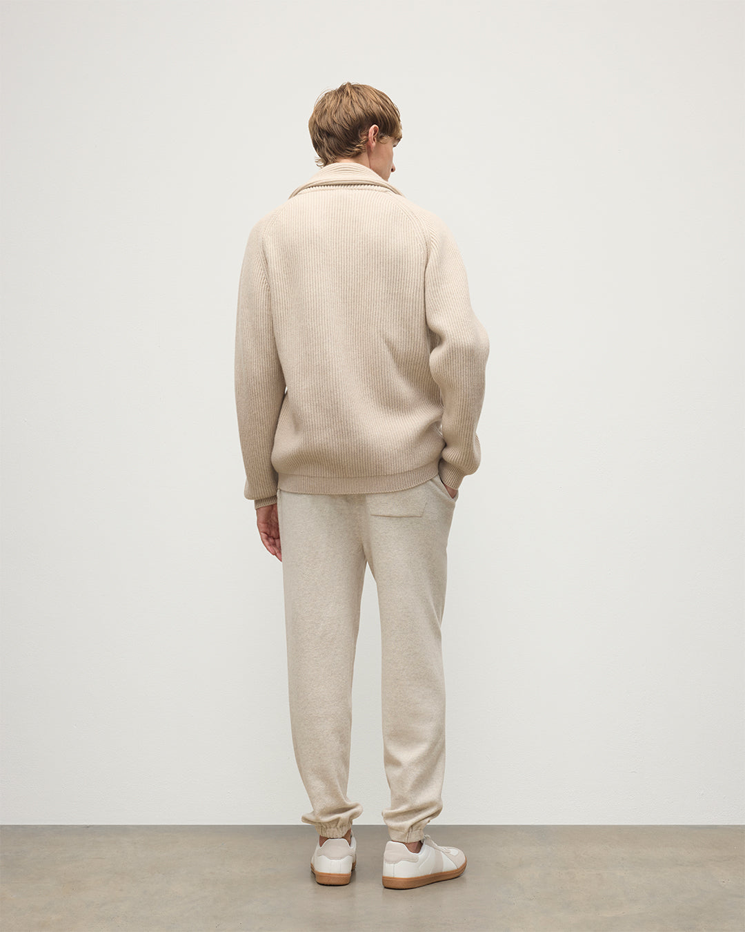 Johnstons of Elgin - Kirk Natural Cashmere Sweatpants