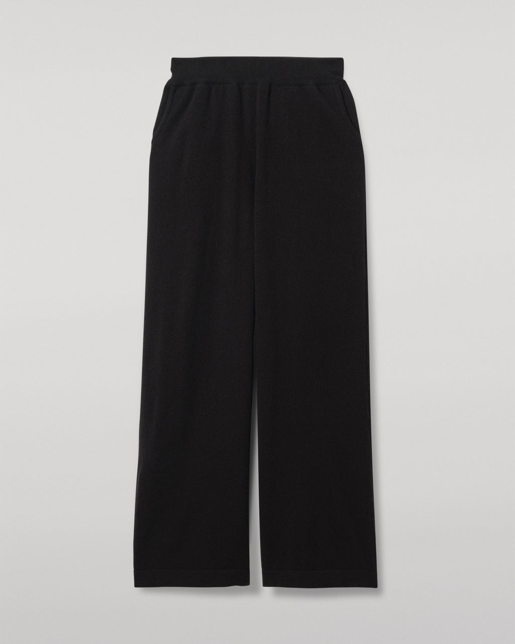Johnstons of Elgin - Coll Black Cashmere Trouser