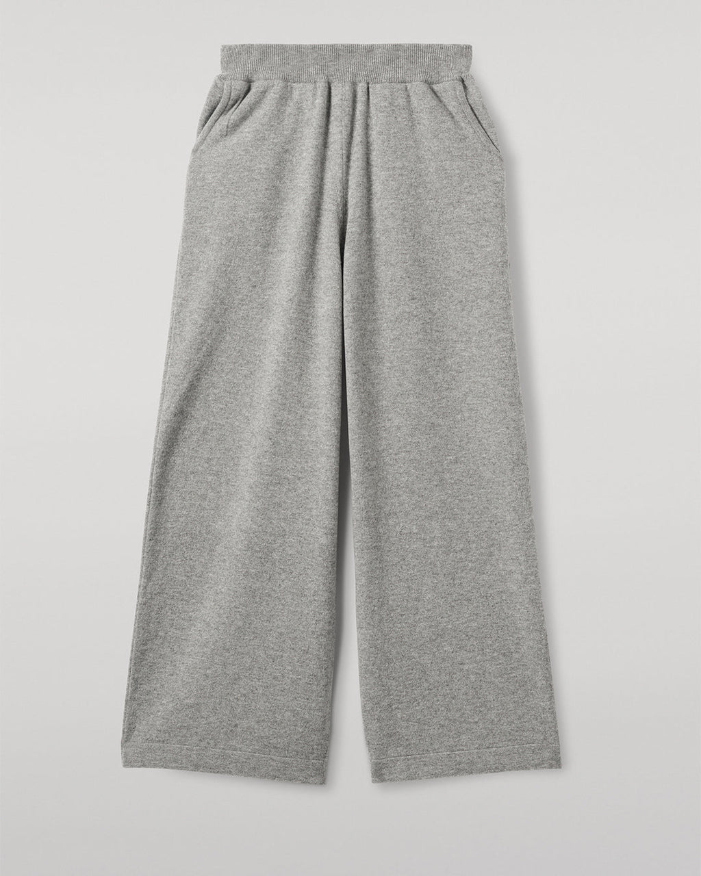 Johnstons of Elgin - Coll Light Grey Cashmere Trouser