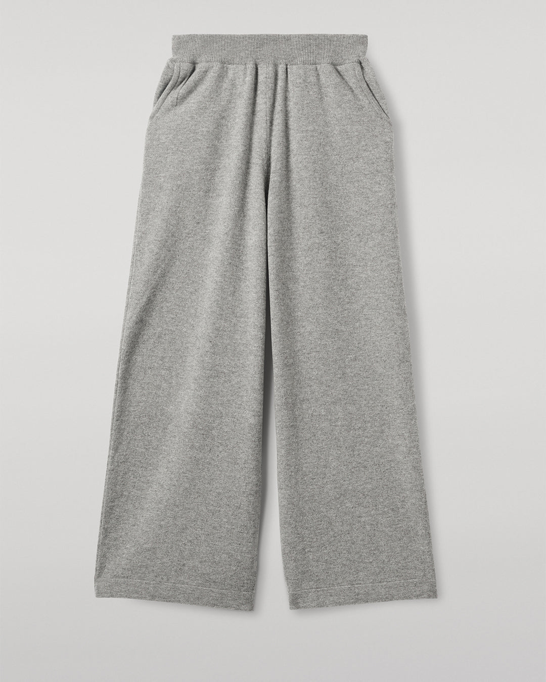 Johnstons of Elgin - Coll Light Grey Cashmere Trouser