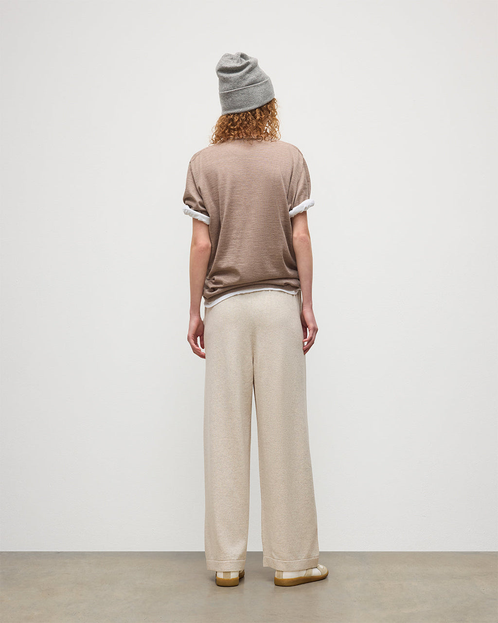 Johnstons of Elgin - Coll Natural Cashmere Trouser