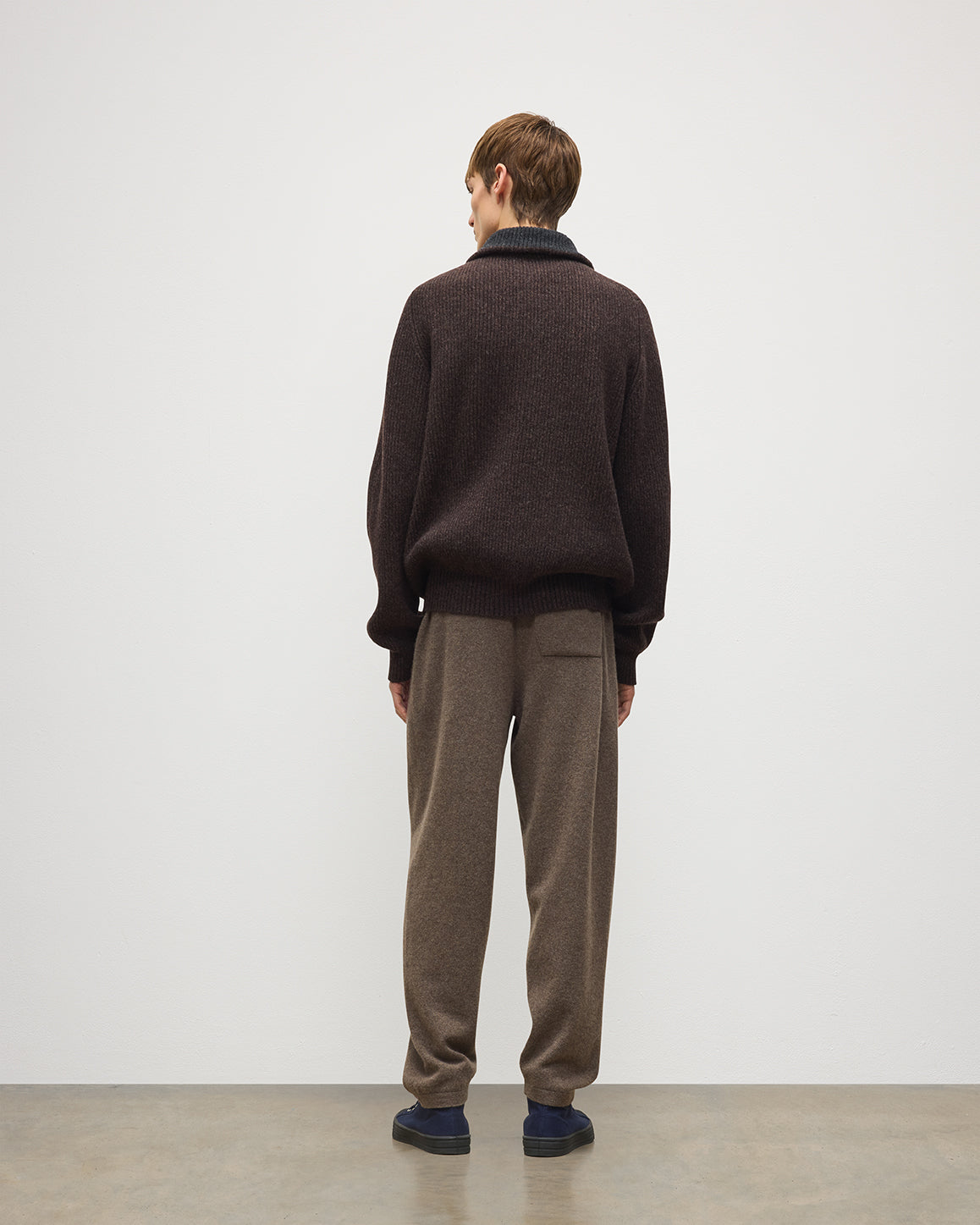 Johnstons of Elgin - Lewis Brown Tapered Cashmere Joggers