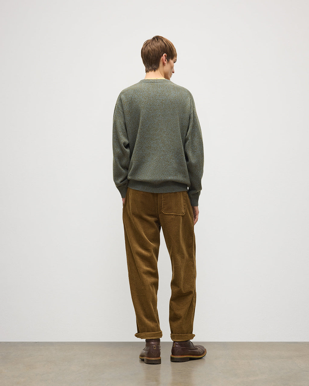 Johnstons of Elgin - Craigie Green Lambswool Jumper