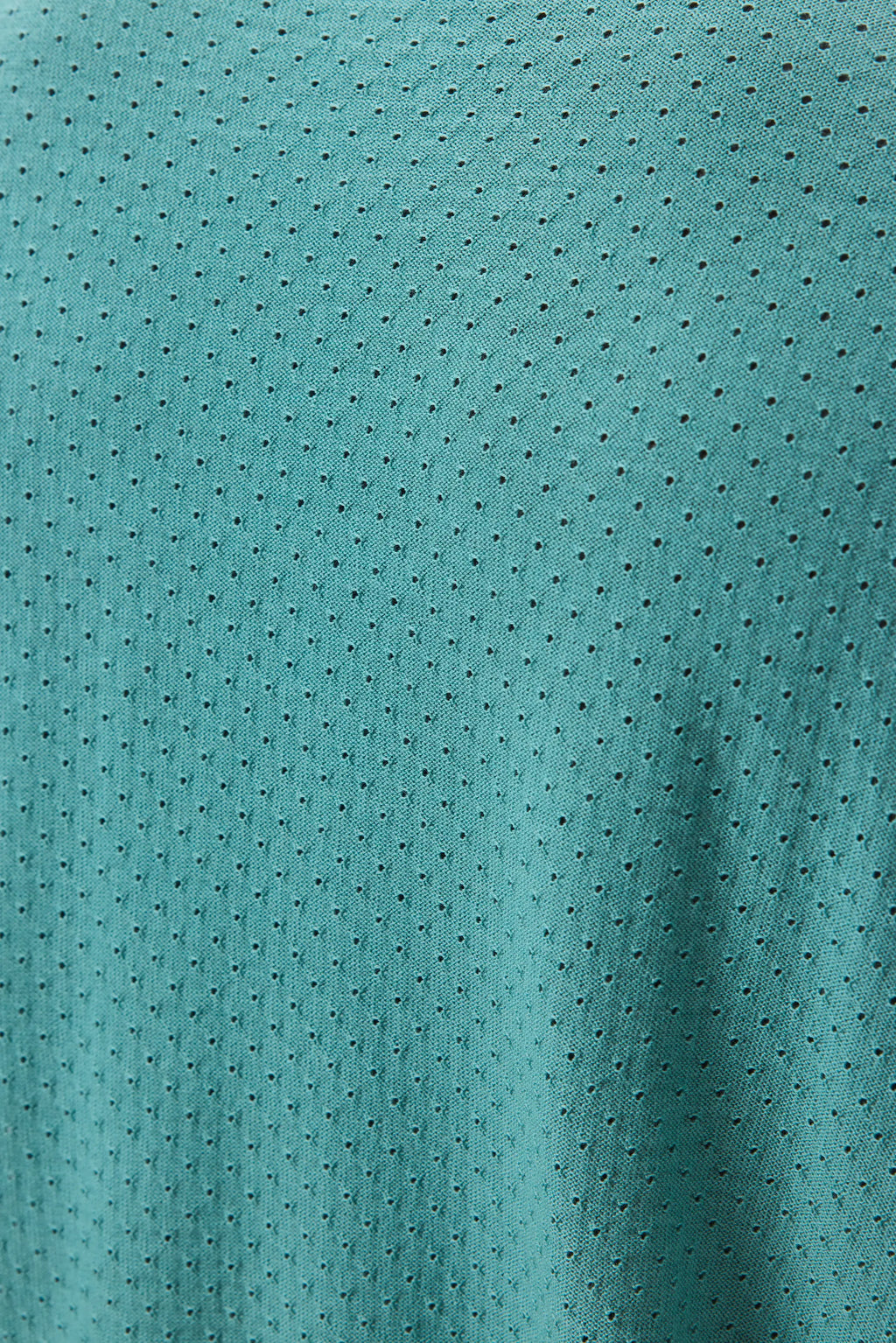 Johnstons of Elgin - Superfine Merino Mesh Green Crew Neck Jumper