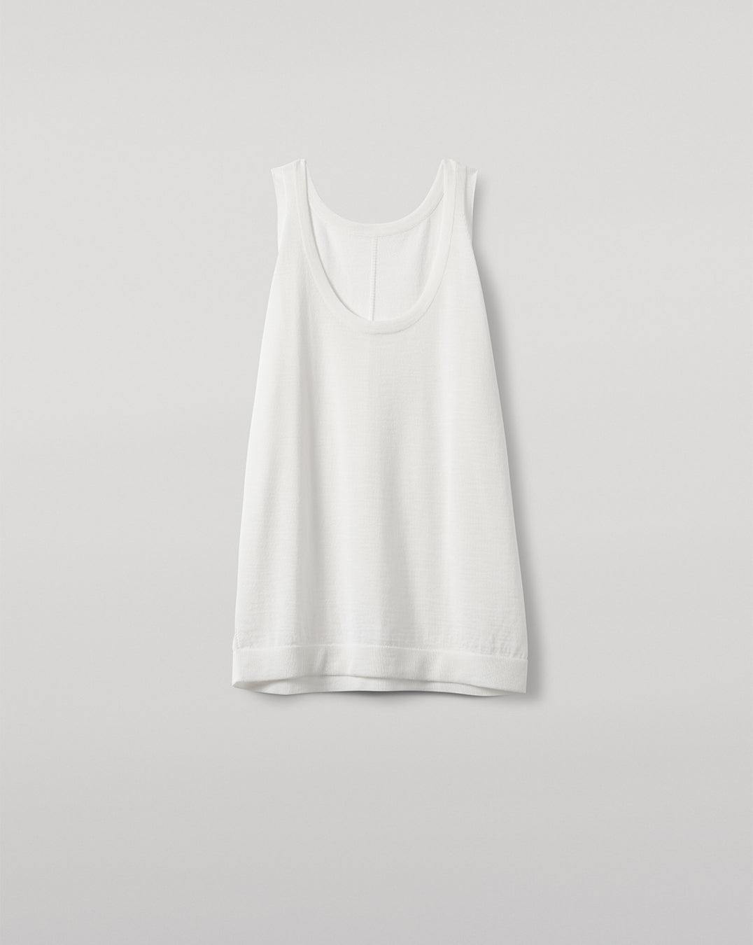 Johnstons of Elgin - Greer White Merino Vest