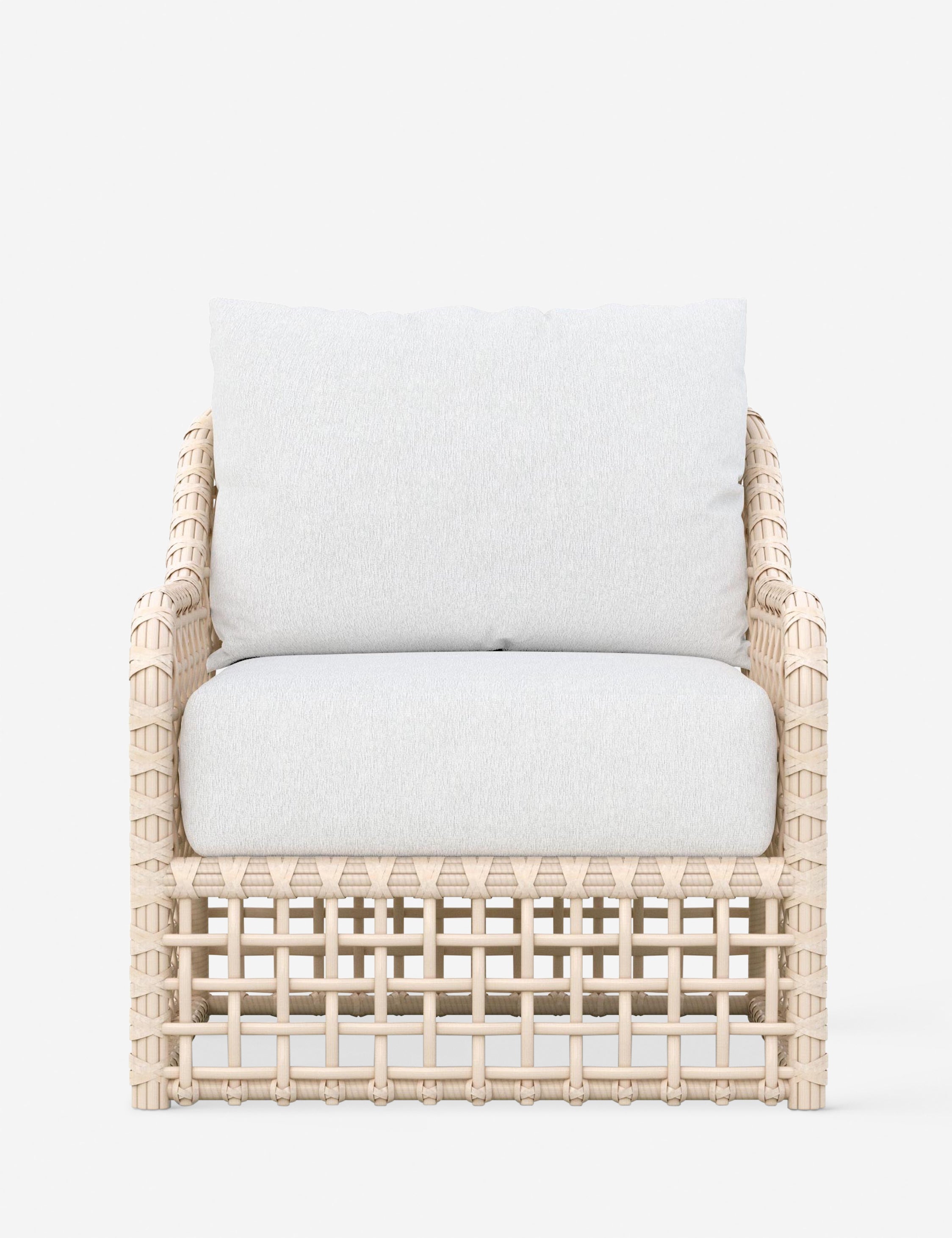 Lulu and Georgia - Mendoza Indoor / Outdoor High Back Accent Chair