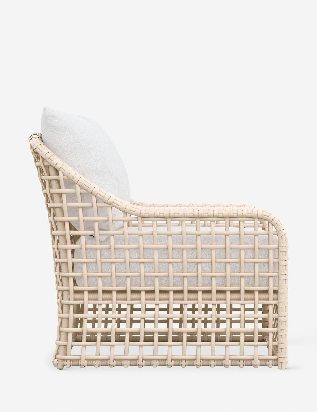 Lulu and Georgia - Mendoza Indoor / Outdoor High Back Accent Chair