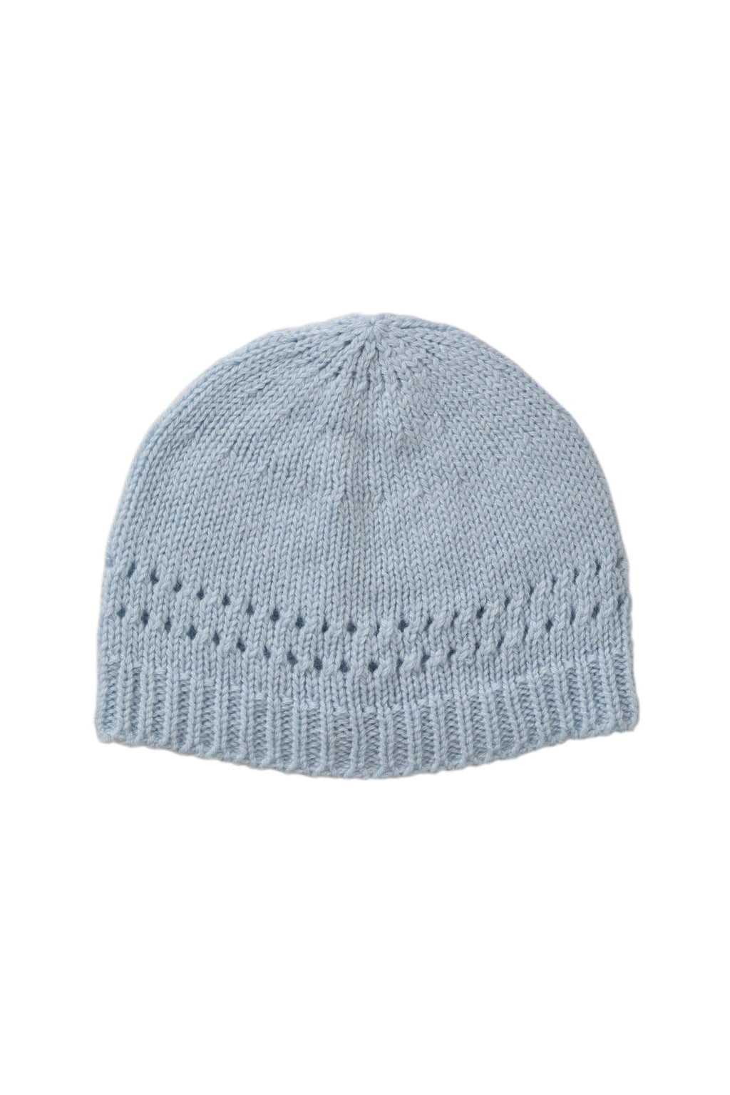 Johnstons of Elgin - Blue Cashmere Baby Beanie
