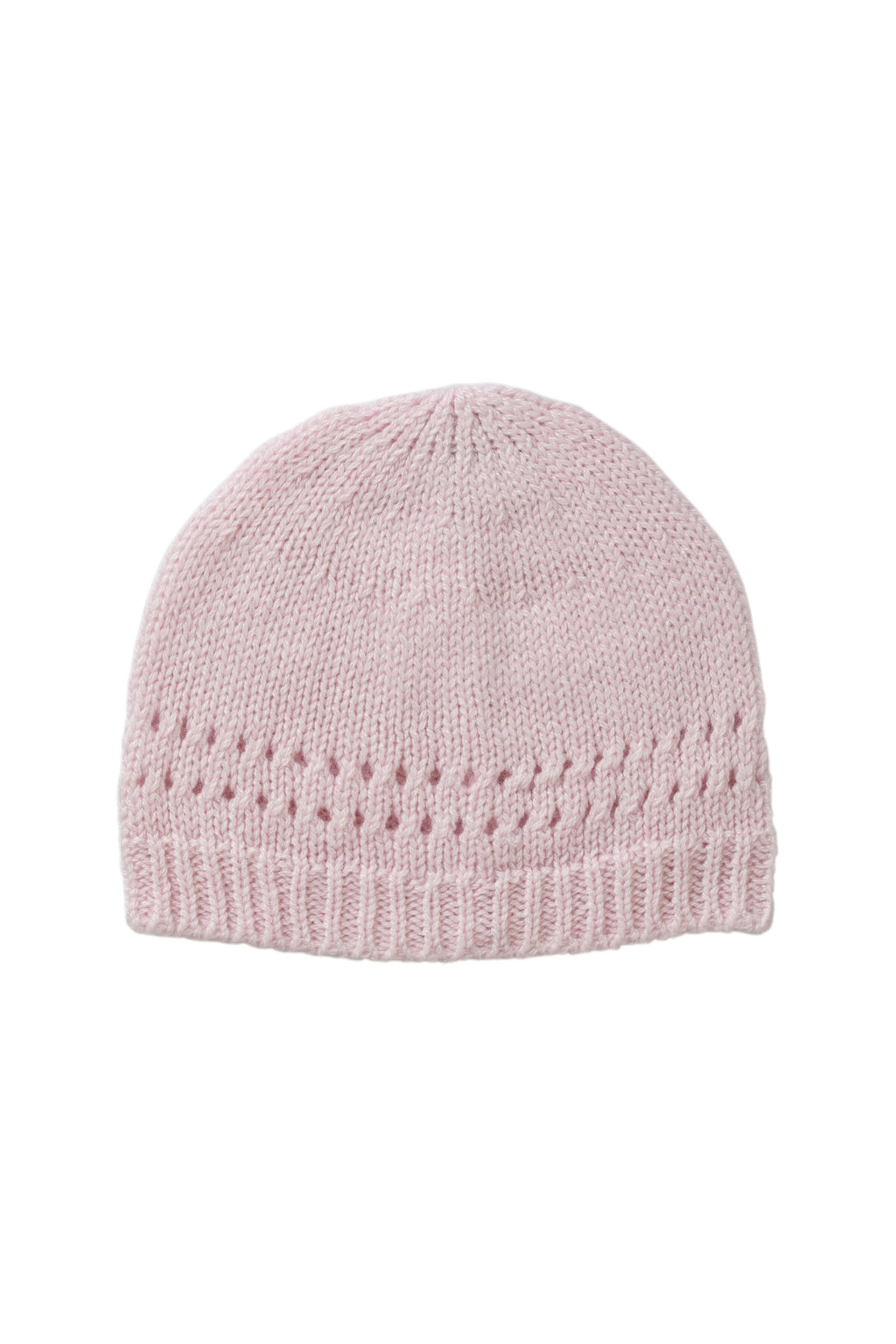 Johnstons of Elgin - Pink Cashmere Baby Beanie