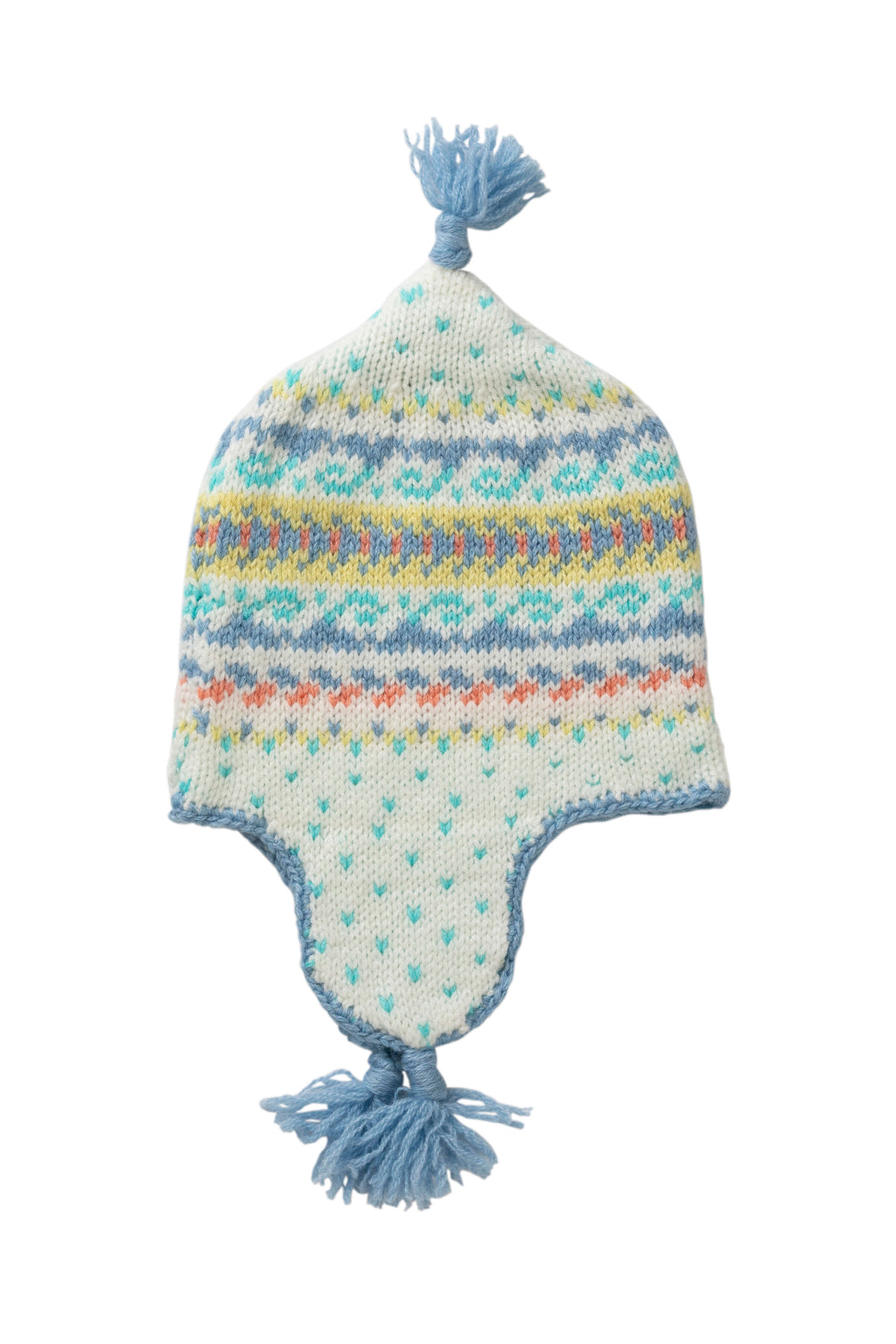 Johnstons of Elgin - Baby's Blue Fairisle Accessories Gift Set