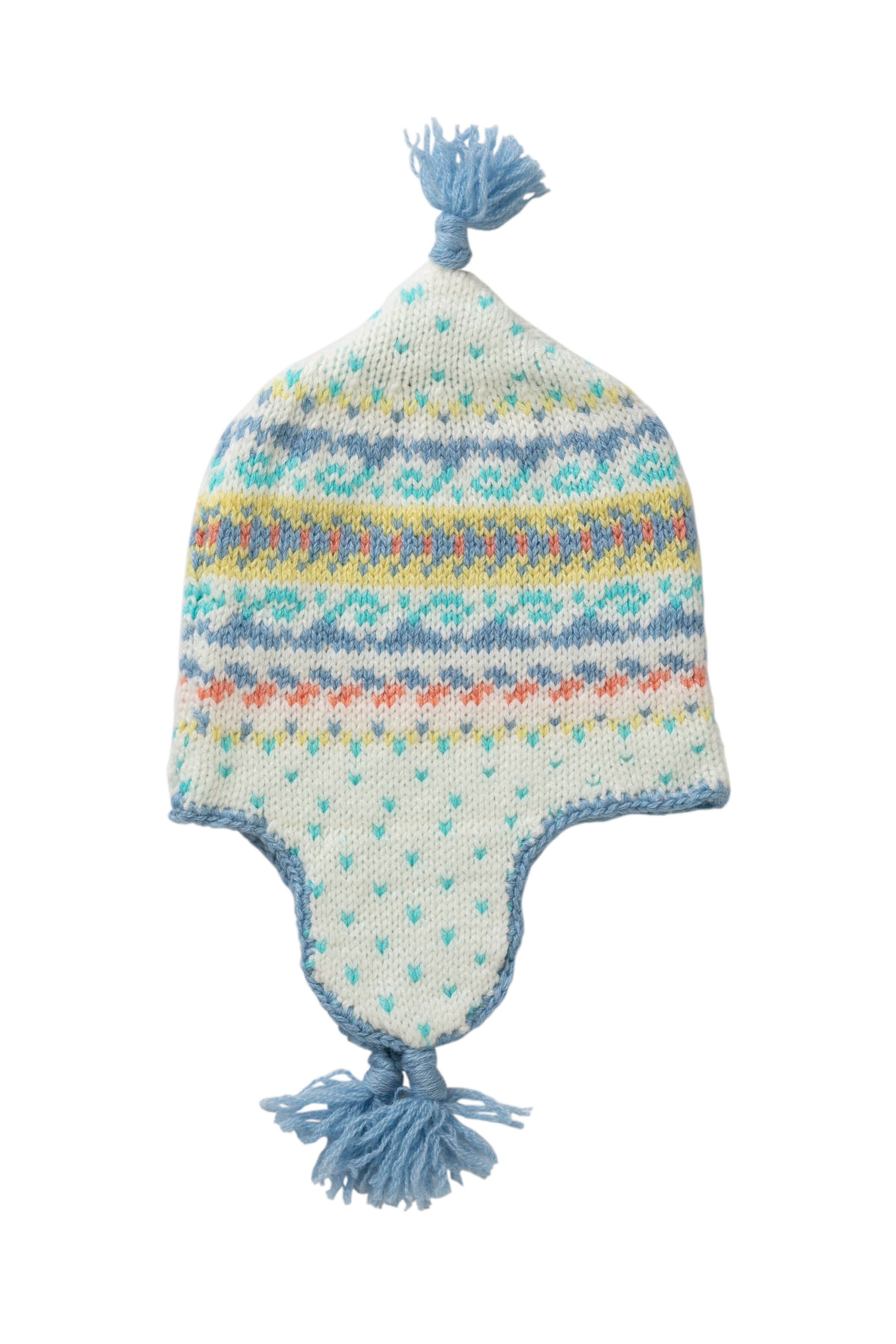 Johnstons of Elgin - Baby's Blue Fairisle Accessories Gift Set