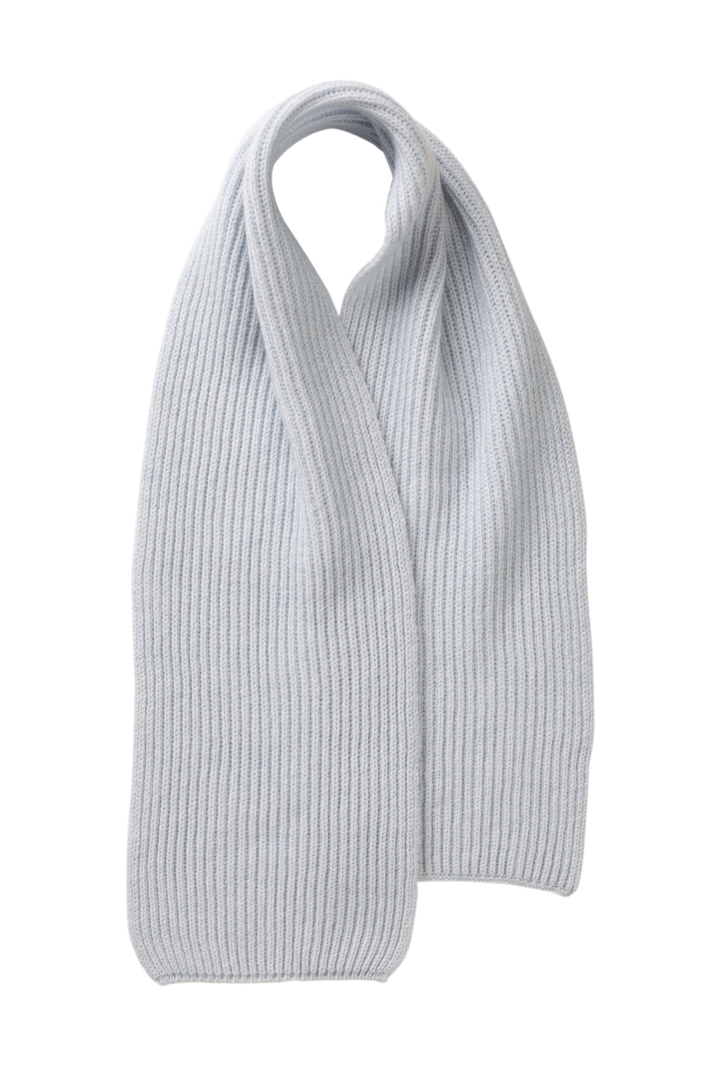 Johnstons of Elgin - Children's Blue Beanie & Scarf Gift Set