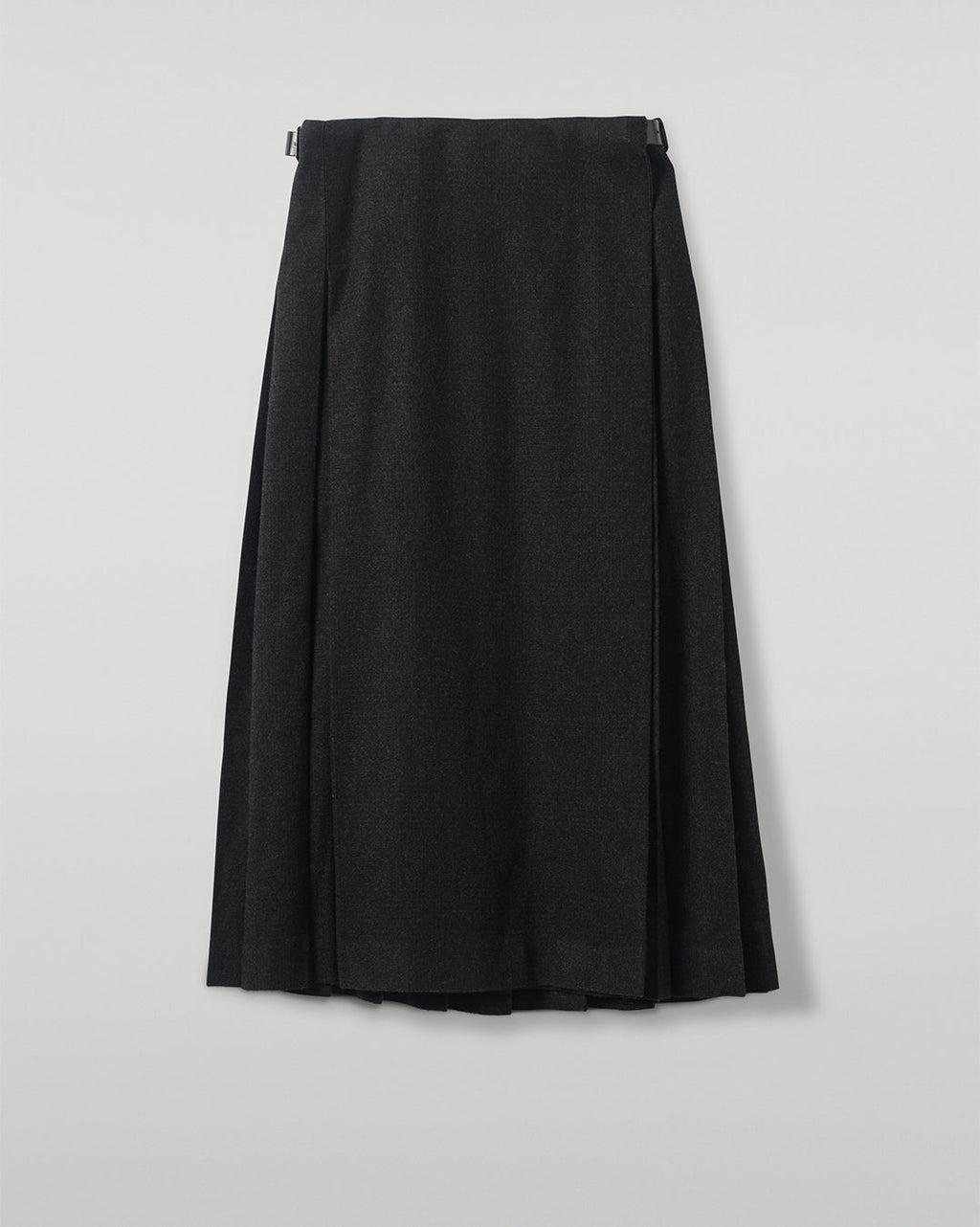 Johnstons of Elgin - Le Kilt | Johnstons of Elgin Dark Grey Long Kilt