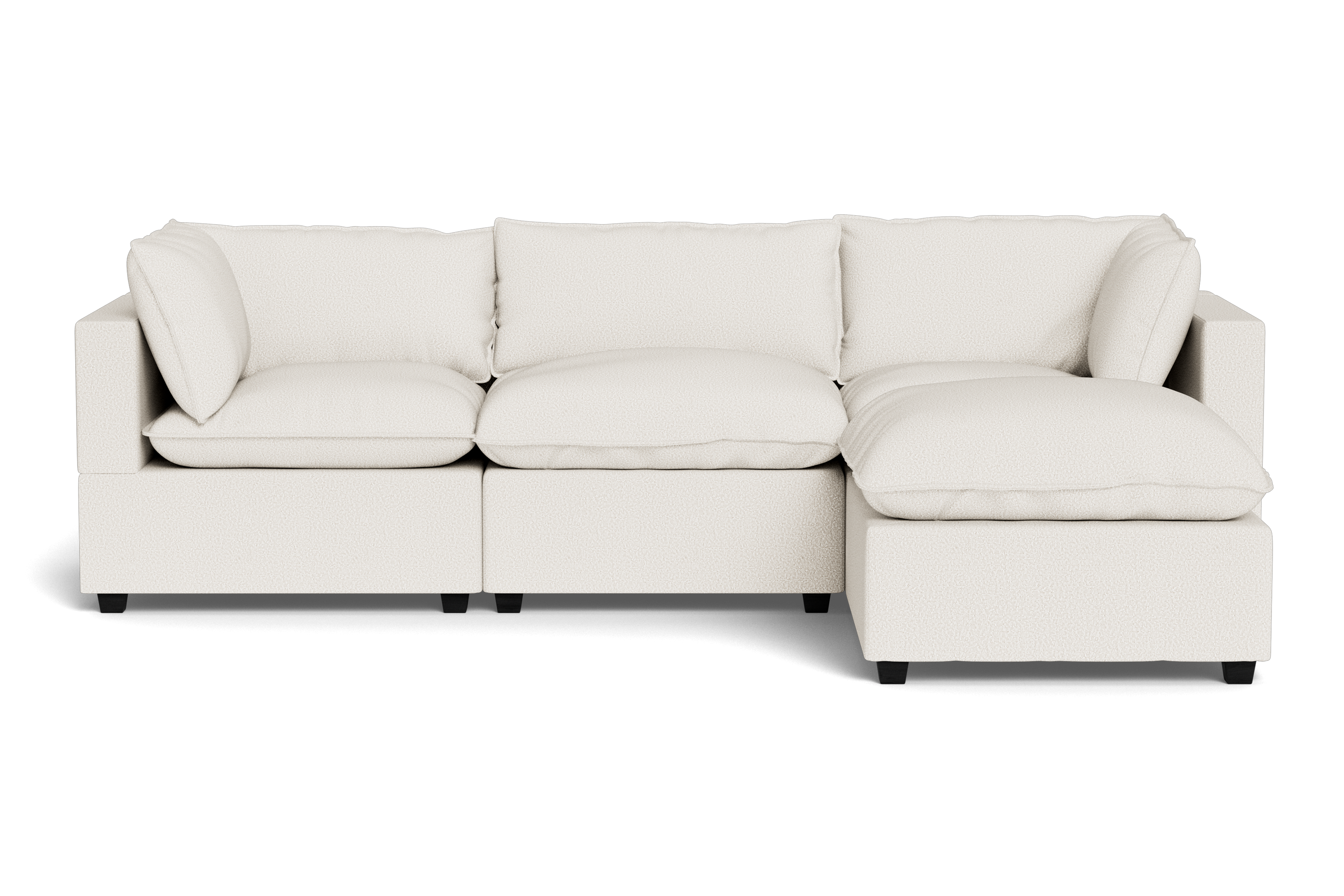 Albany Park - Kova Pillow Cushion Sofa 122" + Ottoman