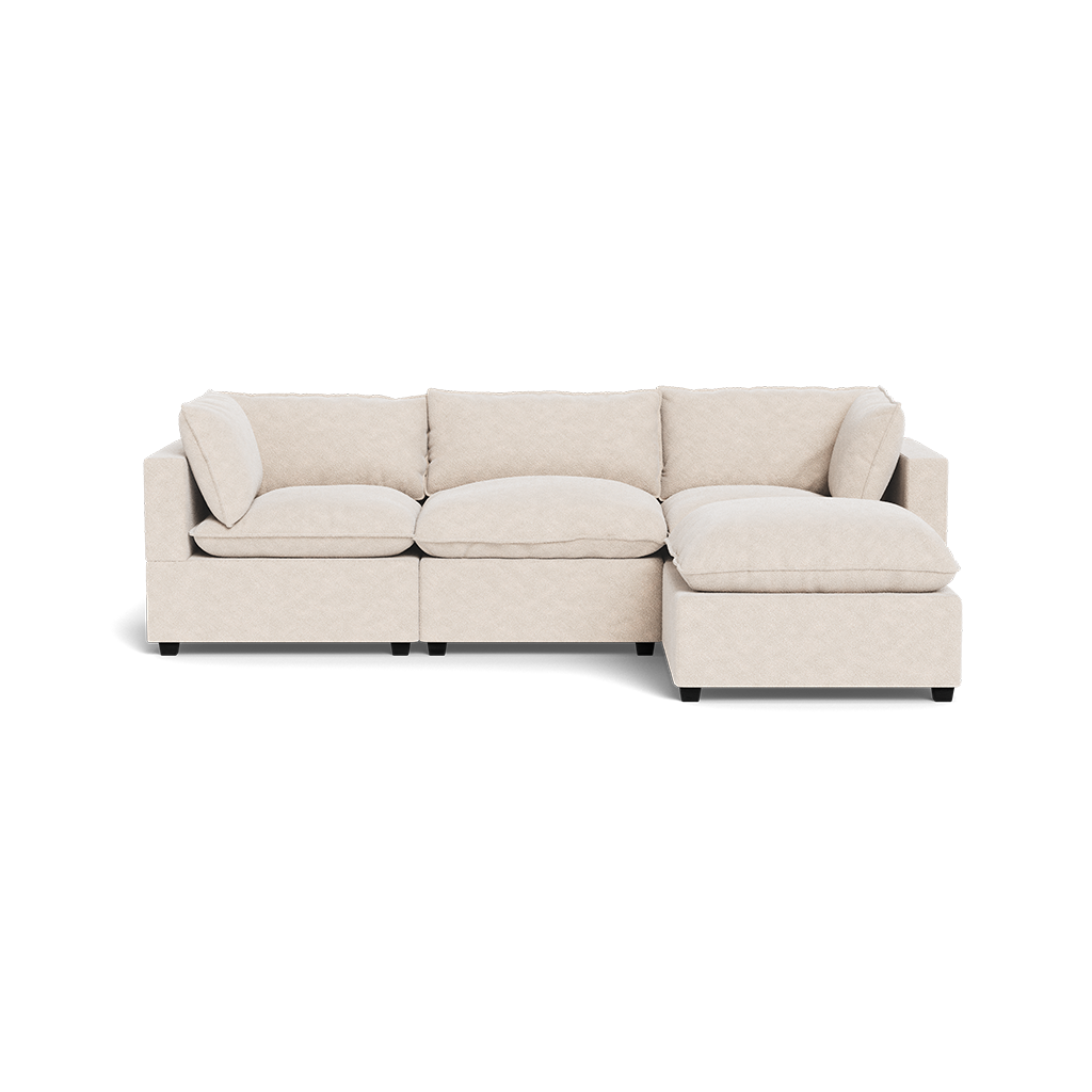 Albany Park - Kova Pillow Cushion Sofa 122" + Ottoman