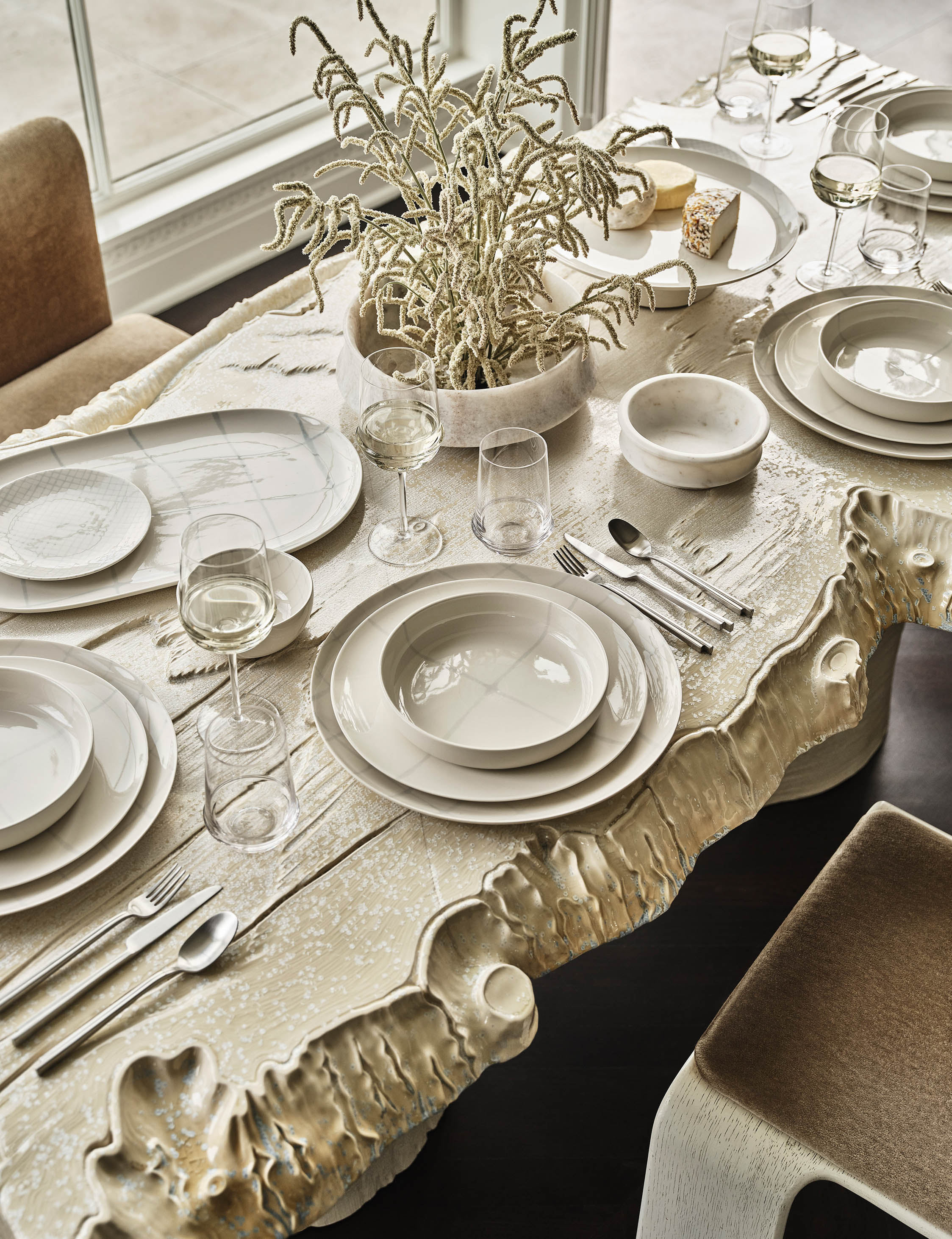 Lulu and Georgia - Zuma Porcelain Serveware by Kelly Wearstler x Serax
