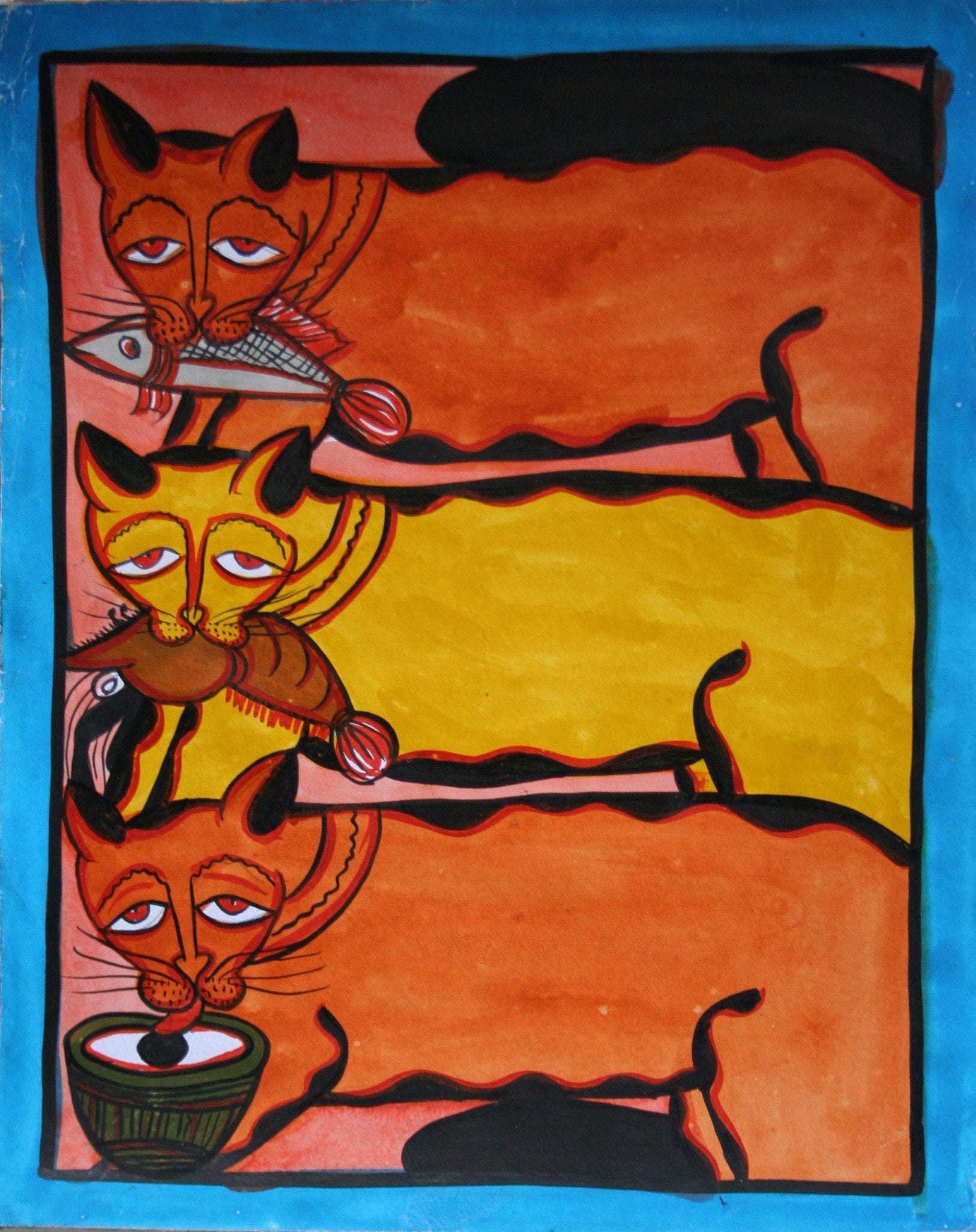 Terra Klay - Kalighat Cats