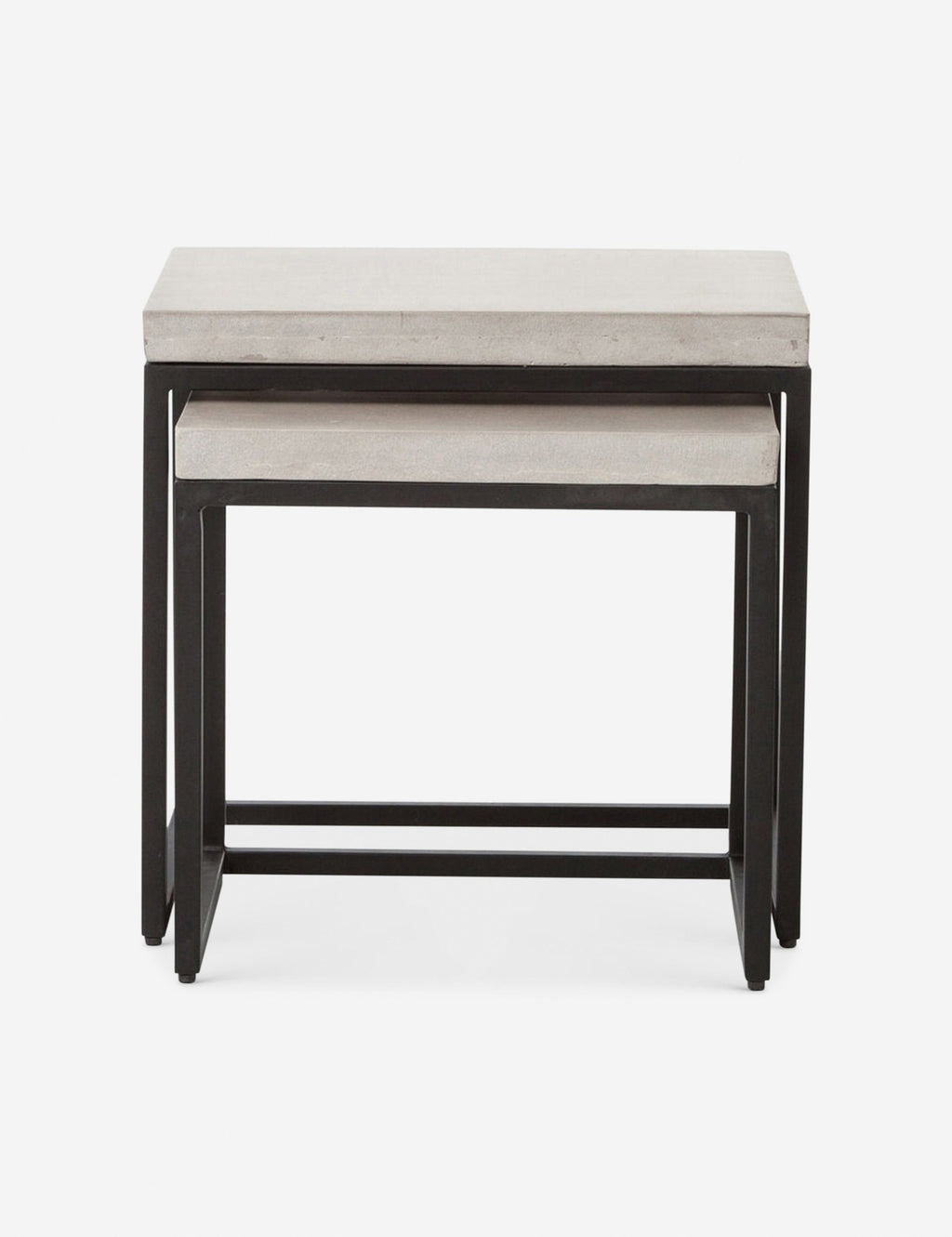 Lulu and Georgia - Kallia Indoor / Outdoor Nesting Side Tables (Set of 2)
