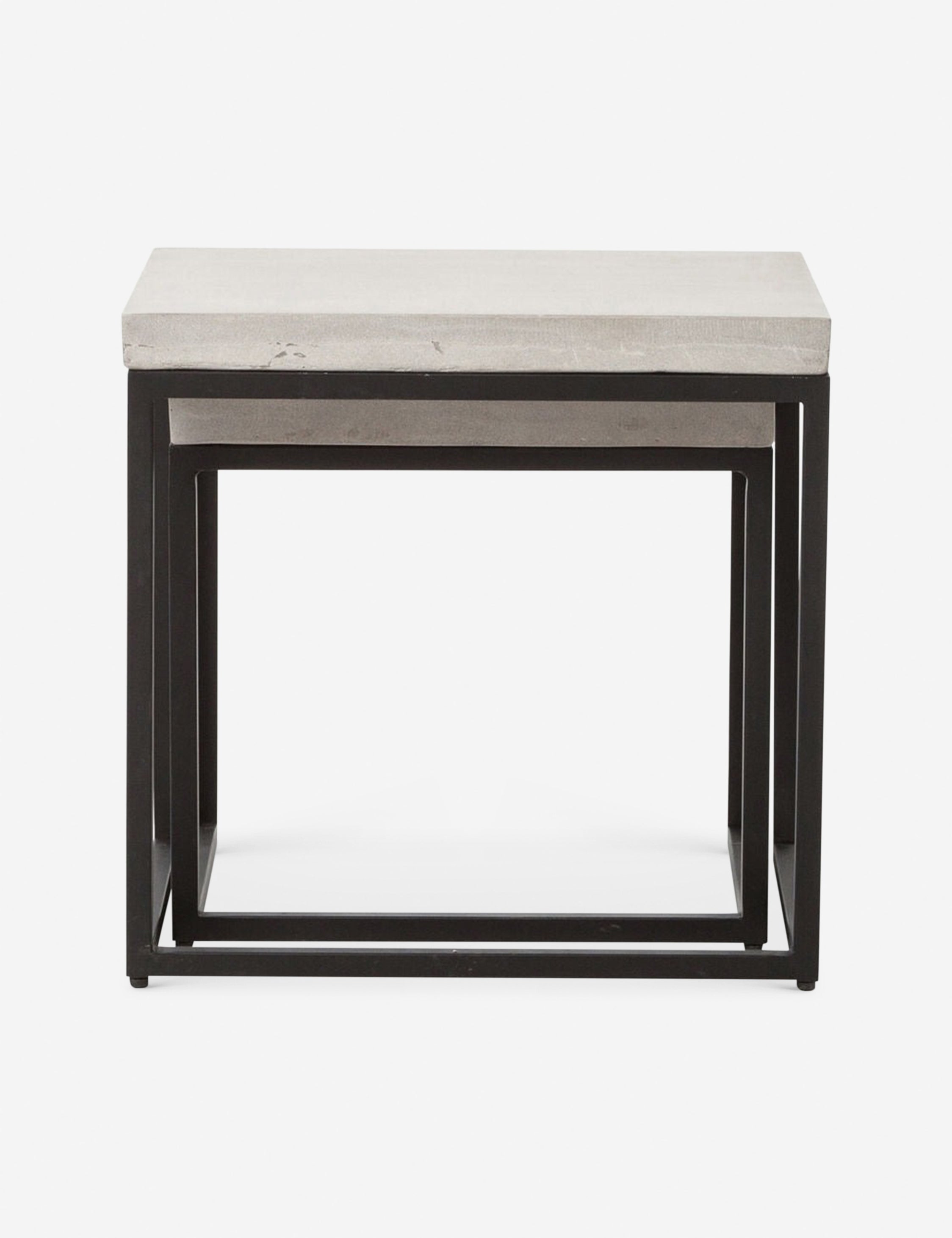 Lulu and Georgia - Kallia Indoor / Outdoor Nesting Side Tables (Set of 2)