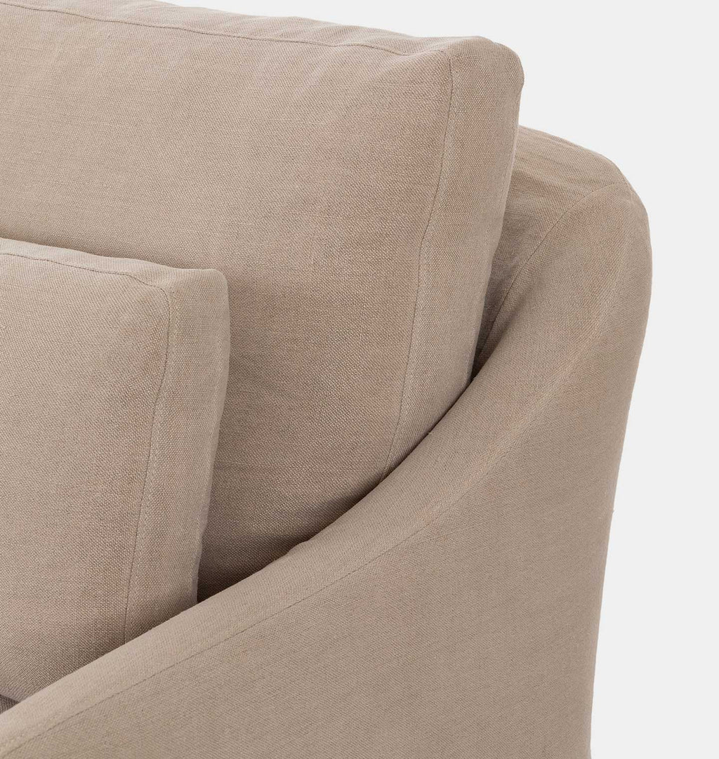 Amber Interiors - Keena Slipcover Sofa