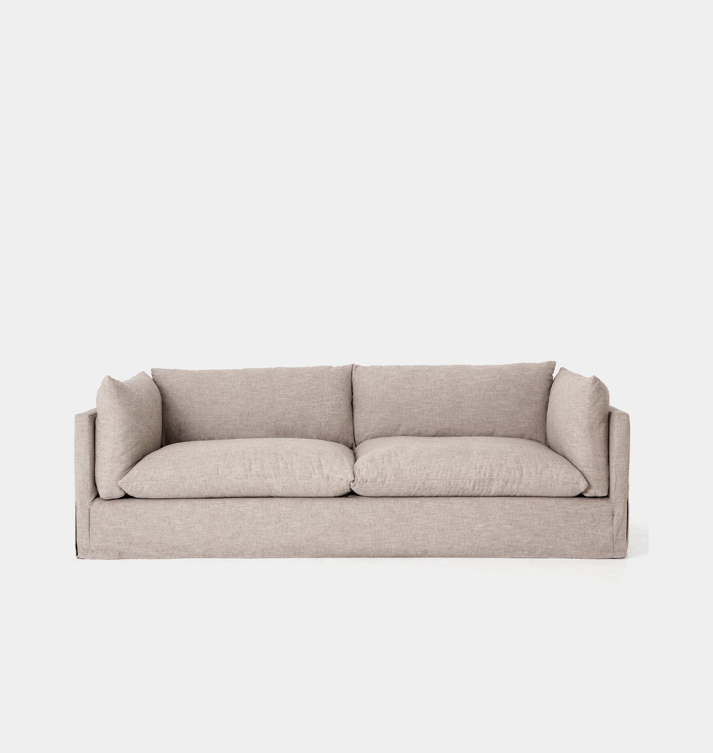 Amber Interiors - Kelby Slipcovered Sofa
