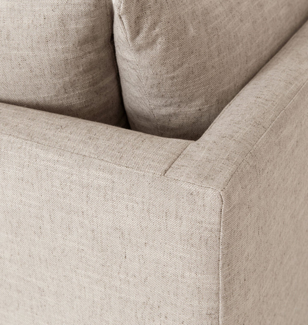 Amber Interiors - Kelby Slipcovered Sofa