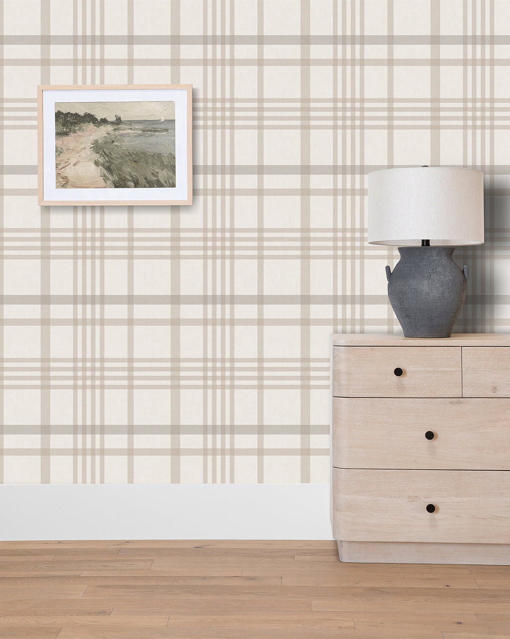 McGee & Co - Rigby Plaid Print Wallpaper
