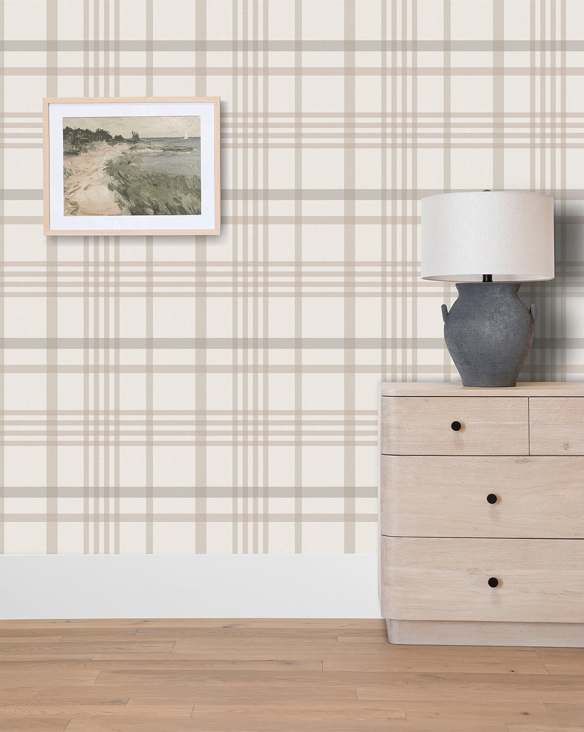 McGee & Co - Rigby Plaid Print Wallpaper