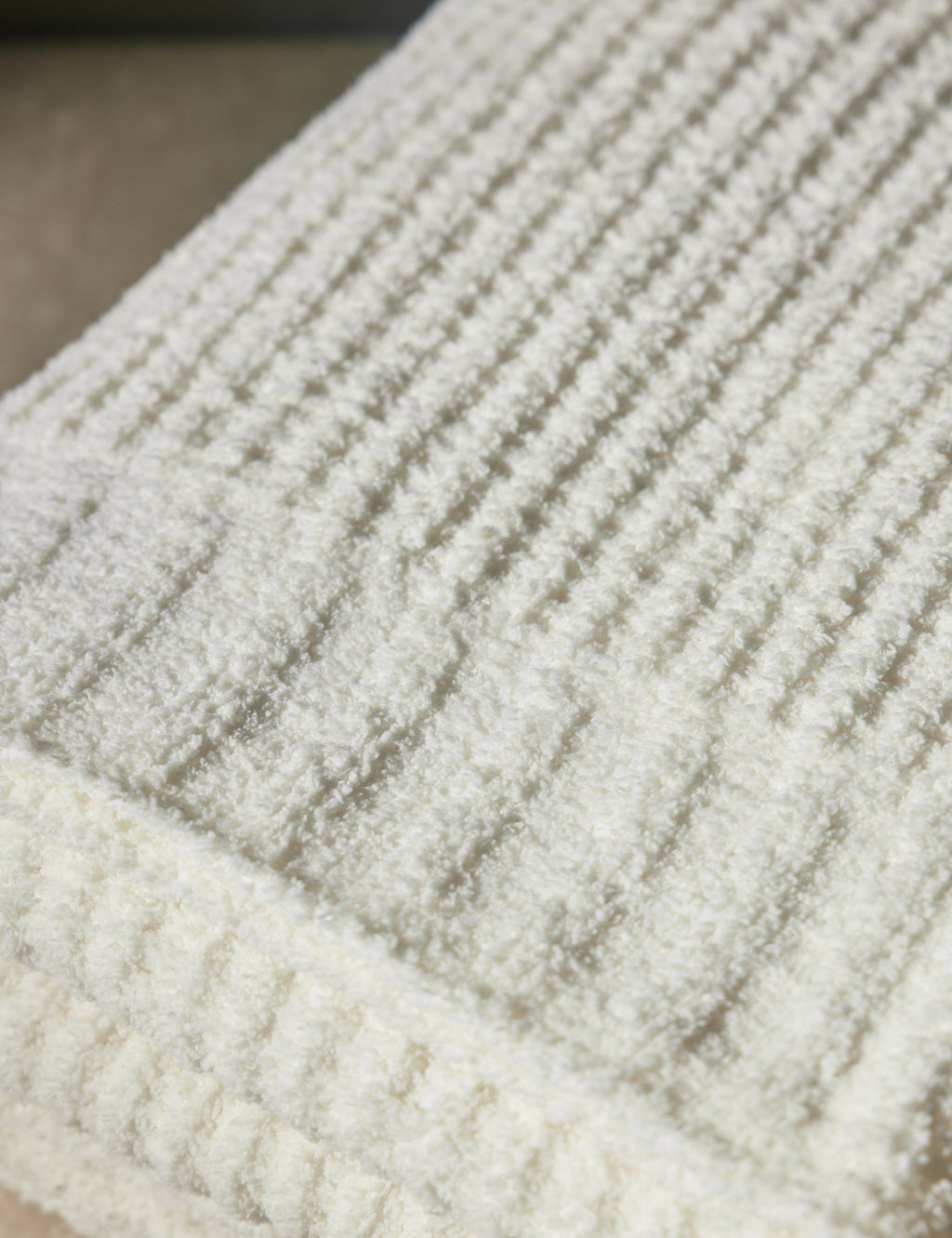Lulu and Georgia - Knit Waffle Weave Throw by Kashwere