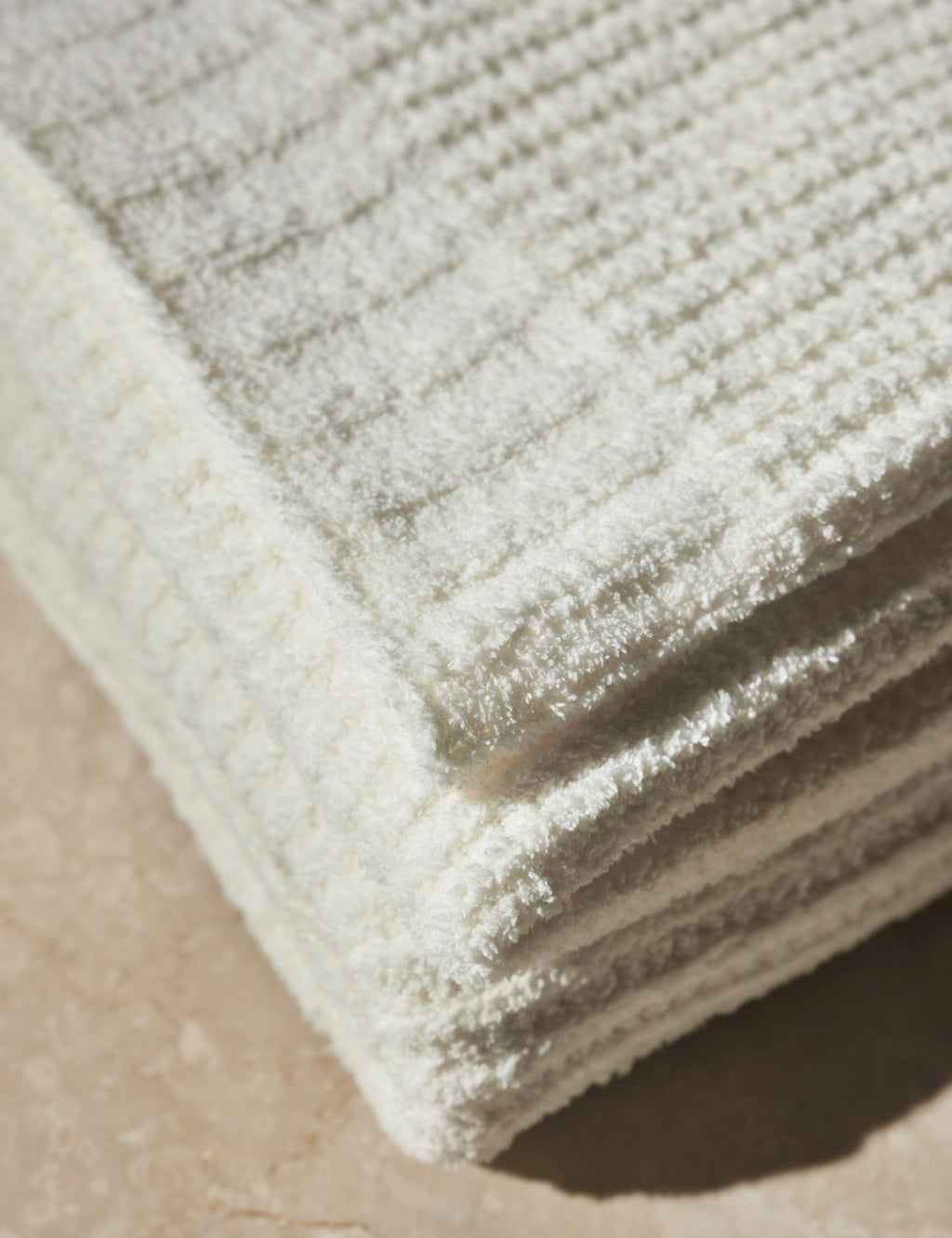 Lulu and Georgia - Knit Waffle Weave Throw by Kashwere