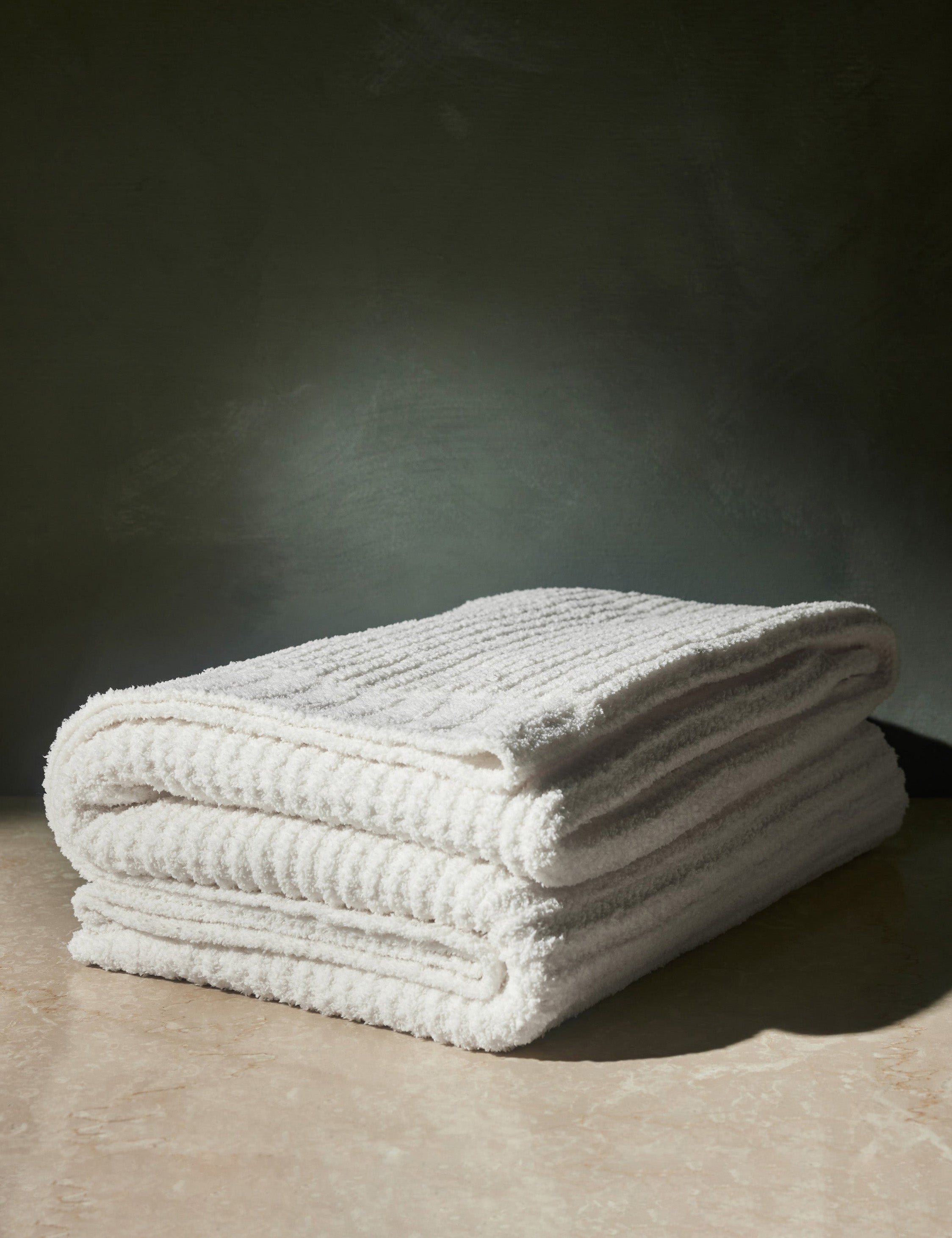 Lulu and Georgia - Knit Waffle Weave Throw by Kashwere