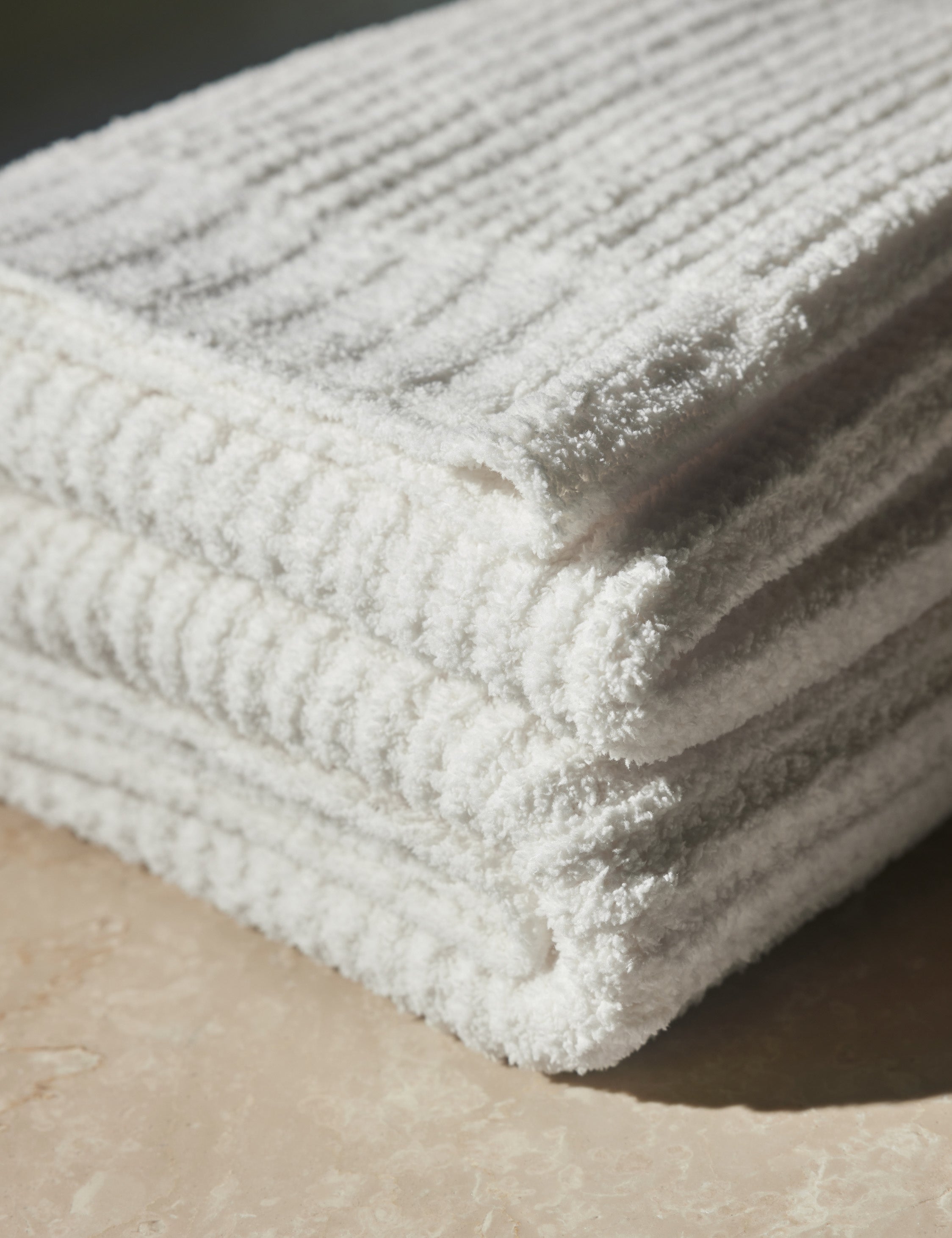Lulu and Georgia - Knit Waffle Weave Throw by Kashwere