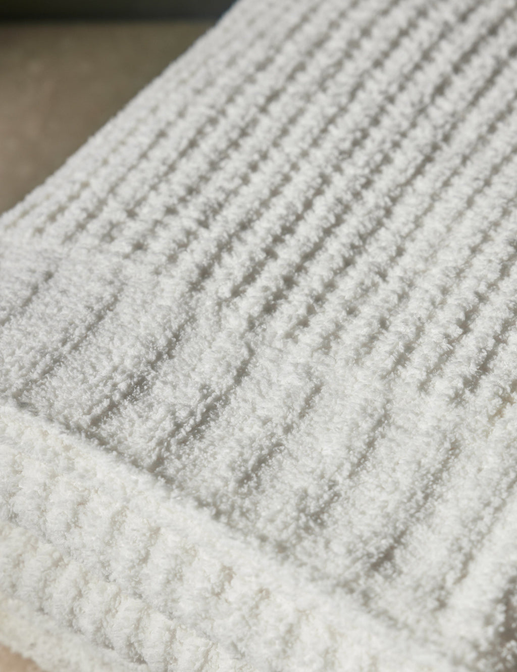 Lulu and Georgia - Knit Waffle Weave Throw by Kashwere