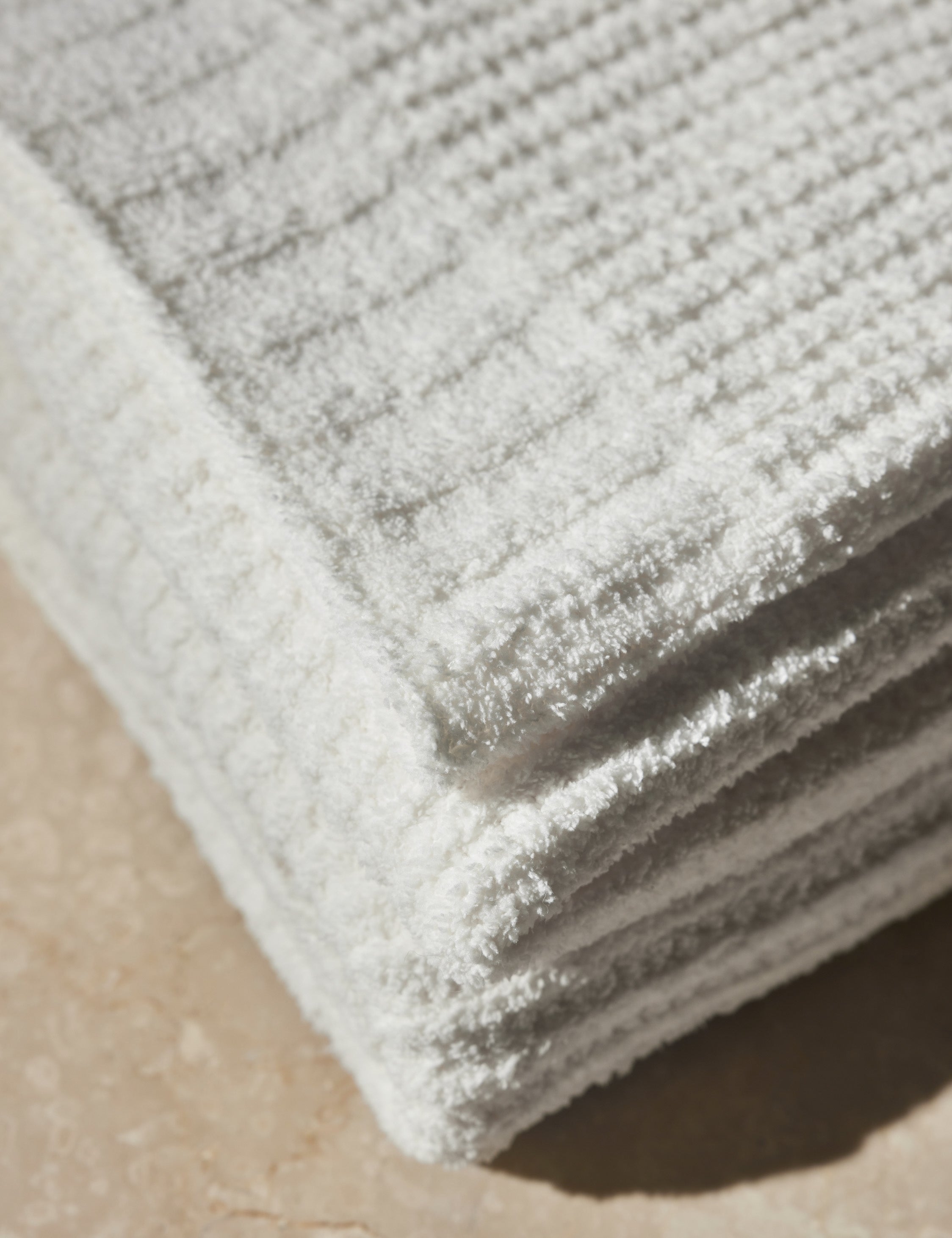 Lulu and Georgia - Knit Waffle Weave Throw by Kashwere