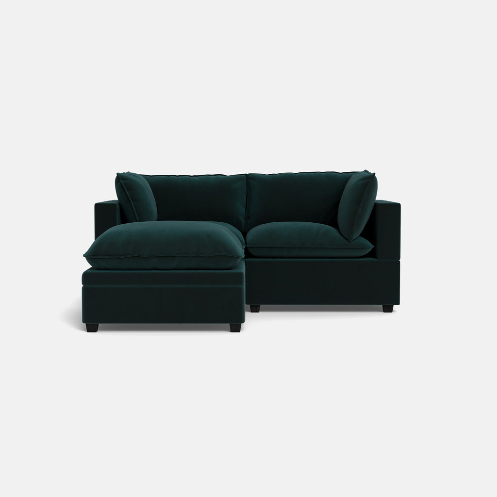 Albany Park - Kova Pillow Cushion Sofa 86" + Ottoman
