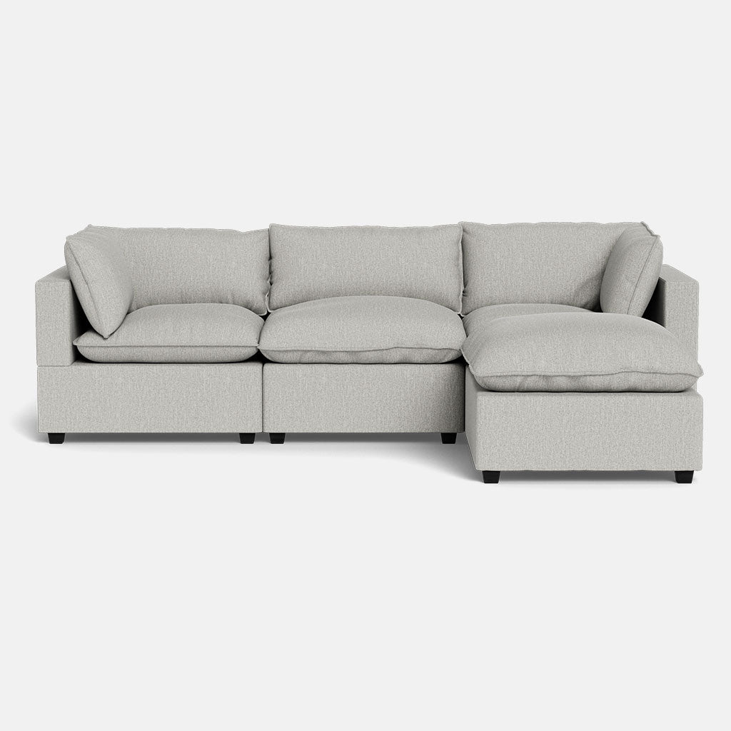 Albany Park - Kova Pillow Cushion Sofa 122" + Ottoman