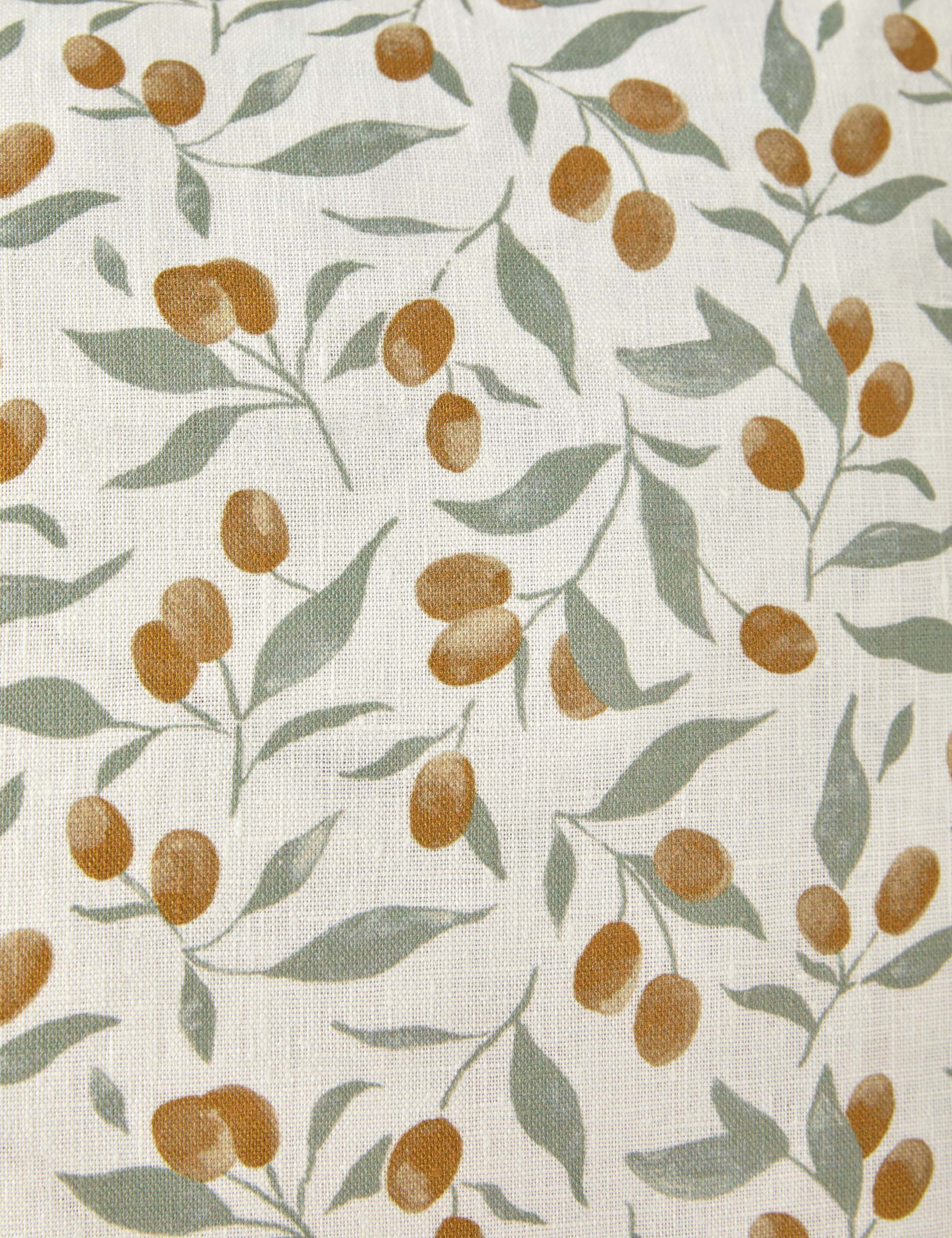 Lulu and Georgia - Kumquats Linen Pillow by Rylee + Cru