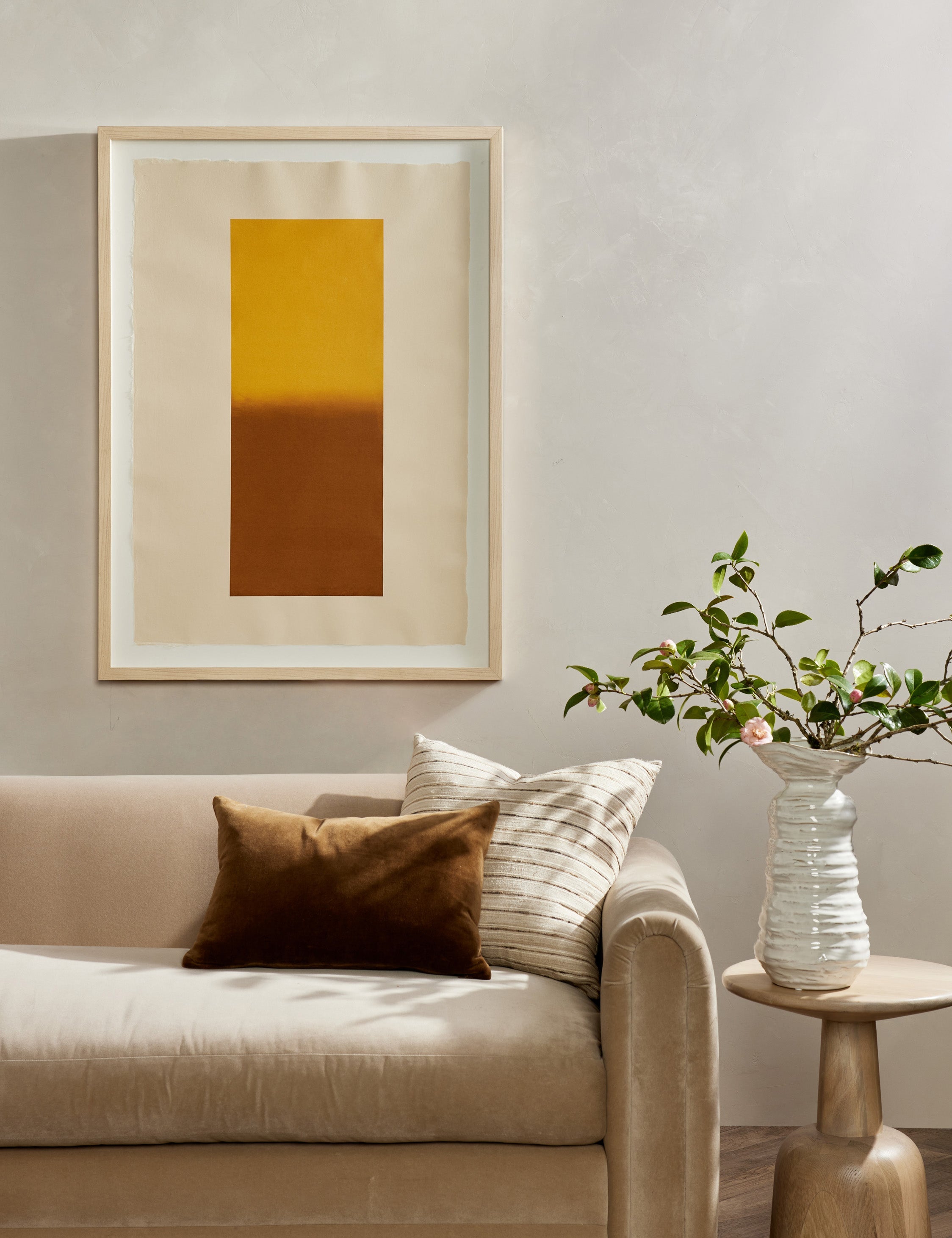 Lulu and Georgia - Gradient Silkscreen Wall Art by Visual Contrast