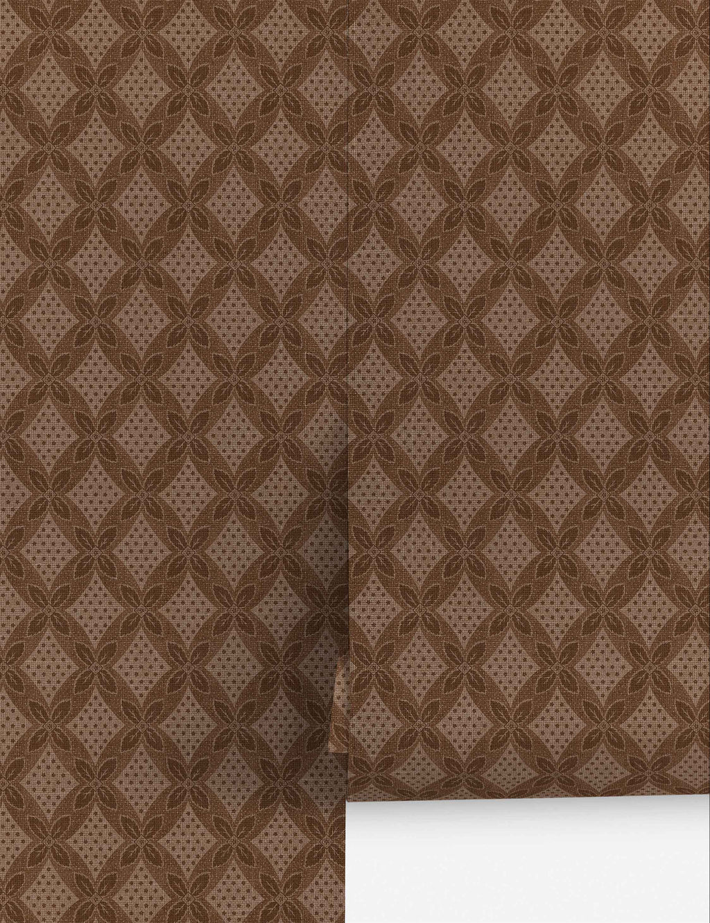Lulu and Georgia - Arthur Burlap Wallpaper by Nathan Turner