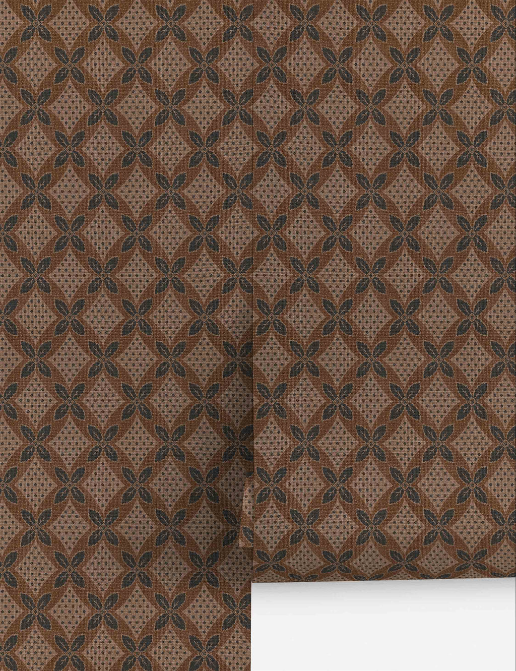 Lulu and Georgia - Arthur Burlap Wallpaper by Nathan Turner