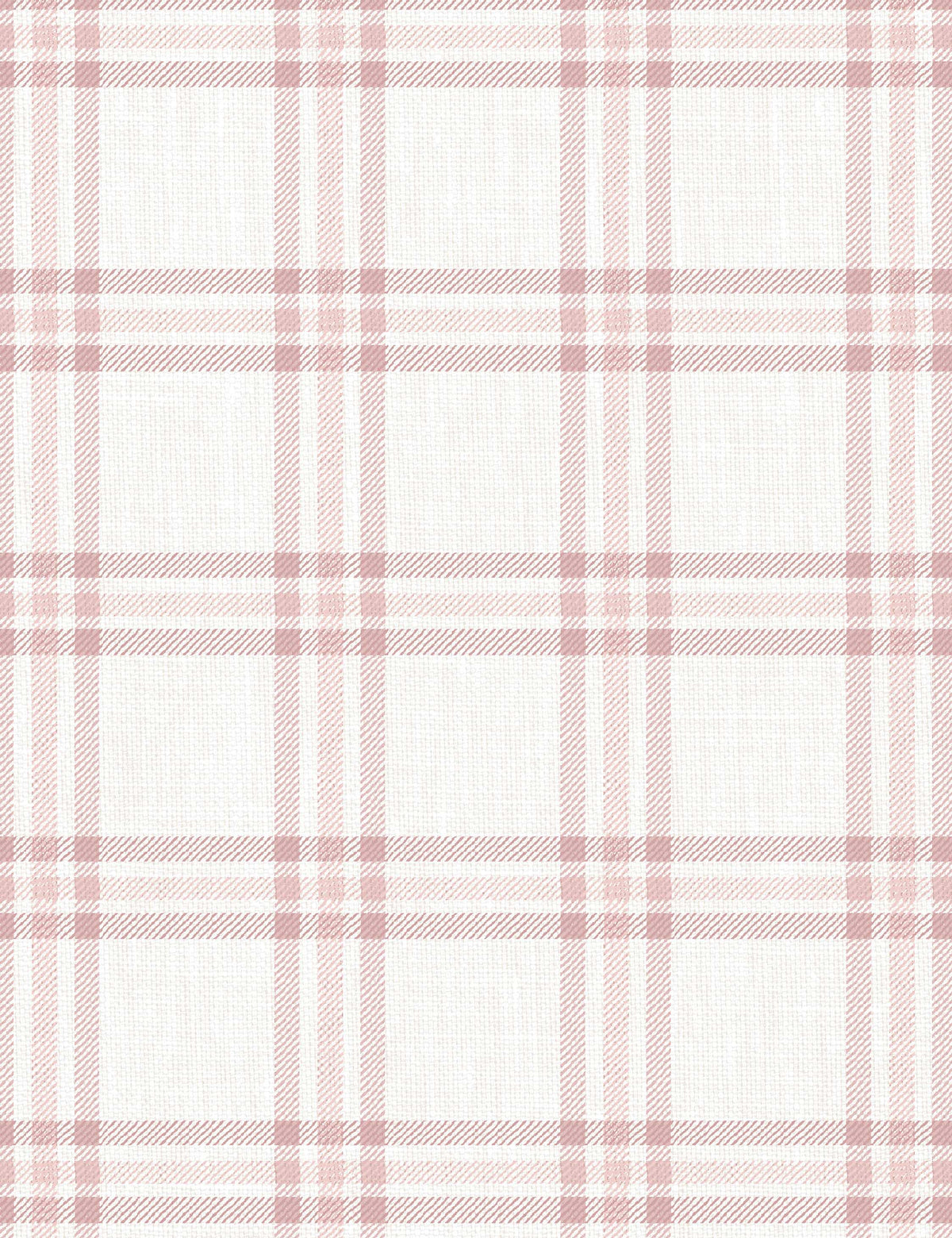 Lulu and Georgia - Rogers Plaid Wallpaper by Nathan Turner