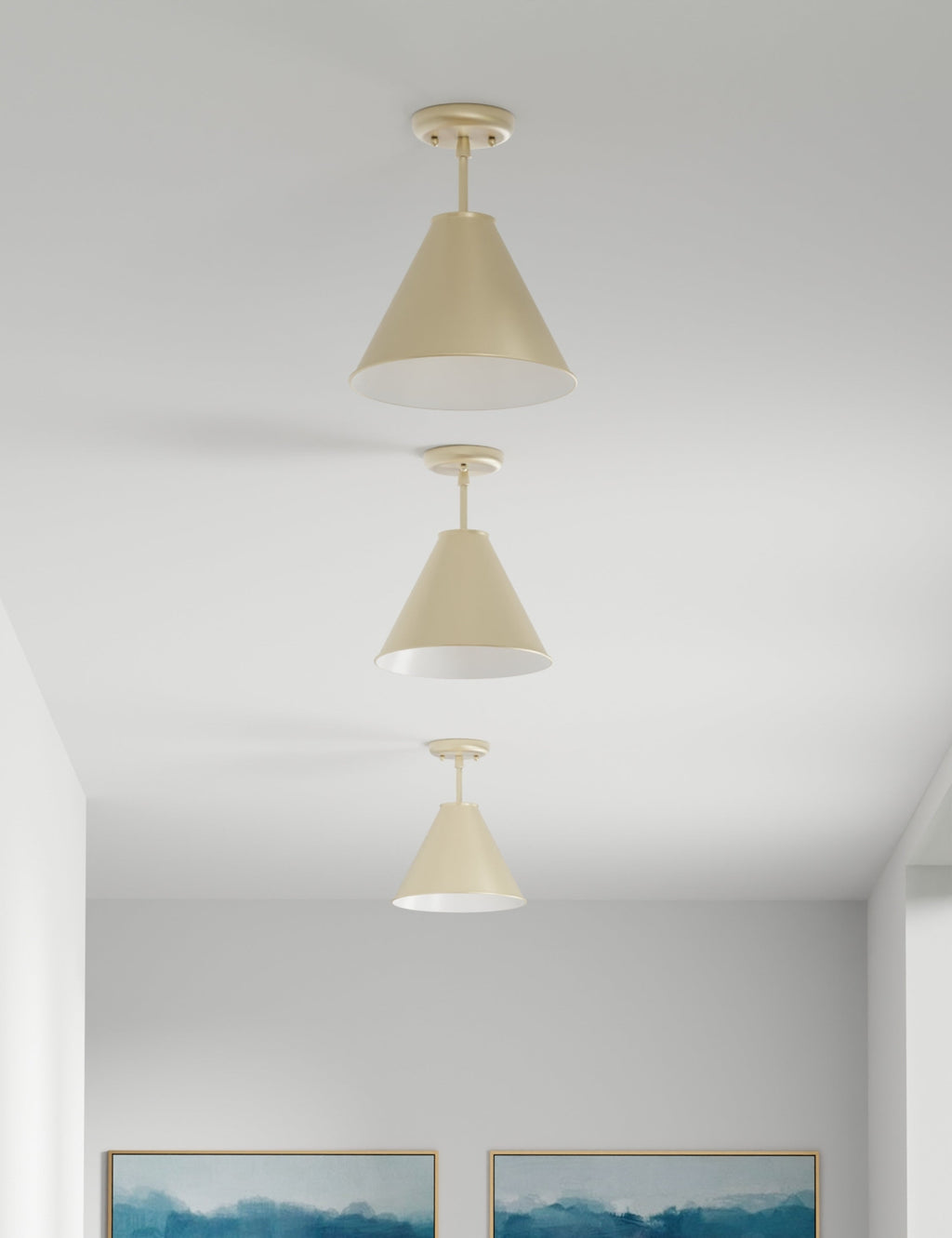Lulu and Georgia - Cannon Semi - Flush Mount Light