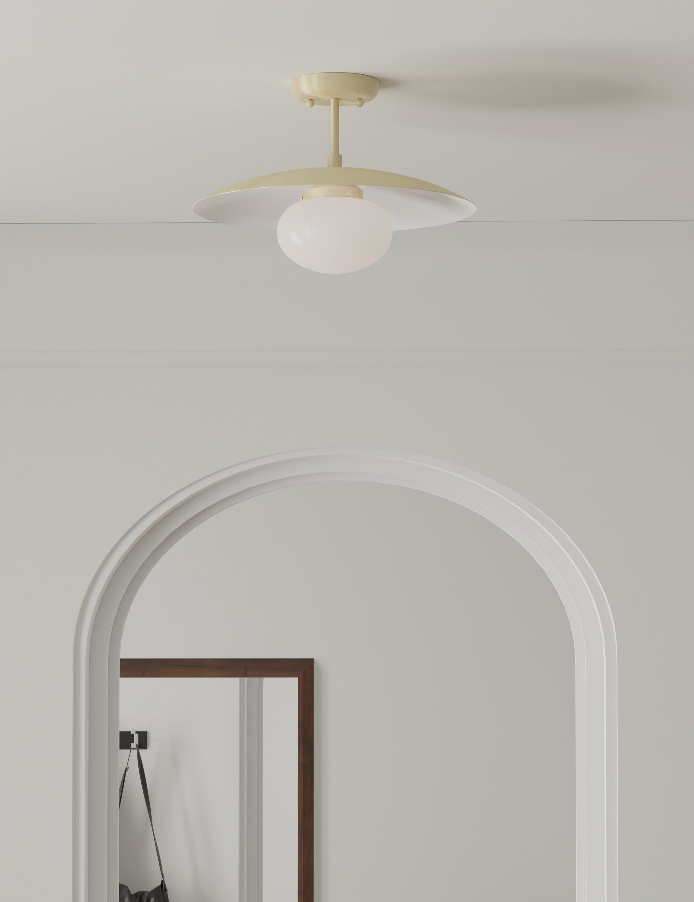 Lulu and Georgia - Shah Semi - Flush Mount Light