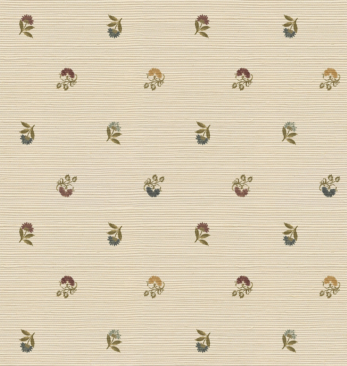 Amber Interiors - Laila Grasscloth Wallpaper