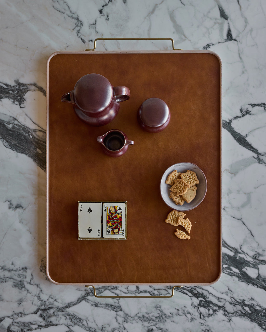 Lostine - Bennett Leather Tray