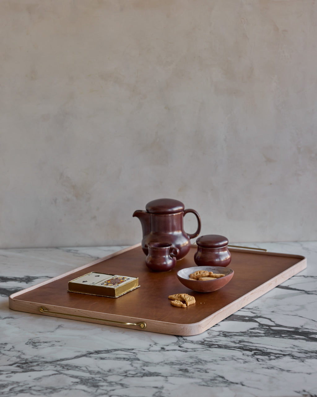 Lostine - Bennett Leather Tray