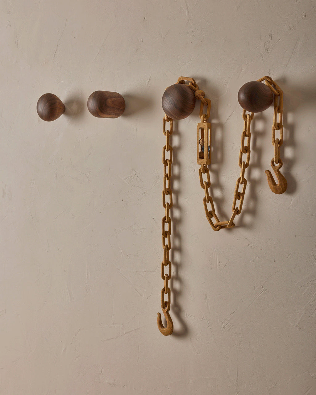 Lostine - Liam Walnut Wall Peg