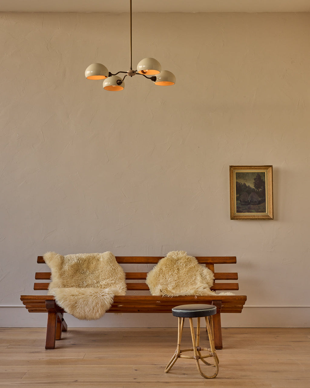 Lostine - Baker Chandelier - Four Arm
