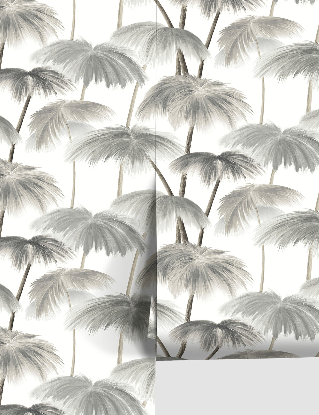 Lulu and Georgia - Plein Air Palms Wallpaper by Christiane Lemieux