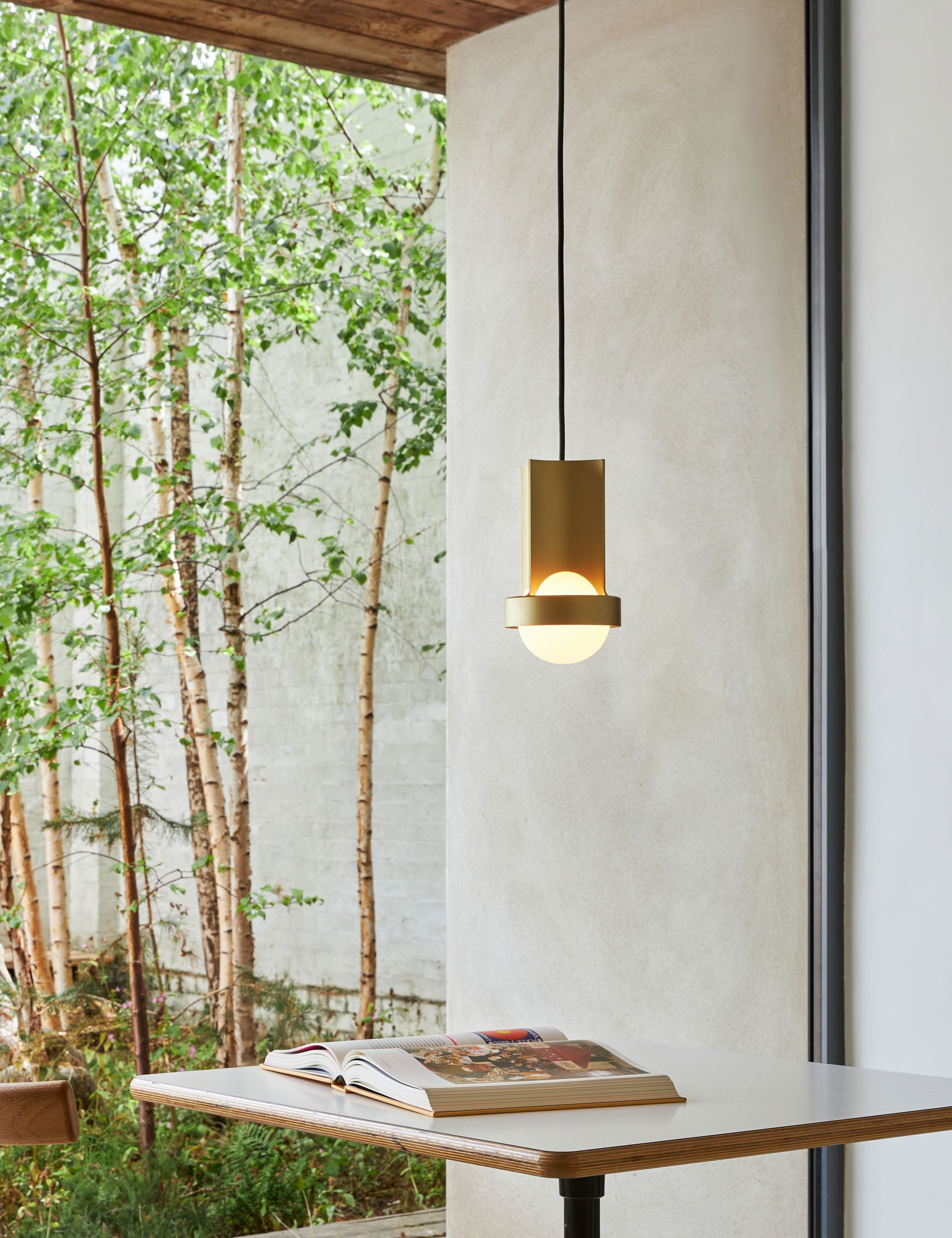 Lulu and Georgia - Loop Pendant Light with Sphere III by Tala